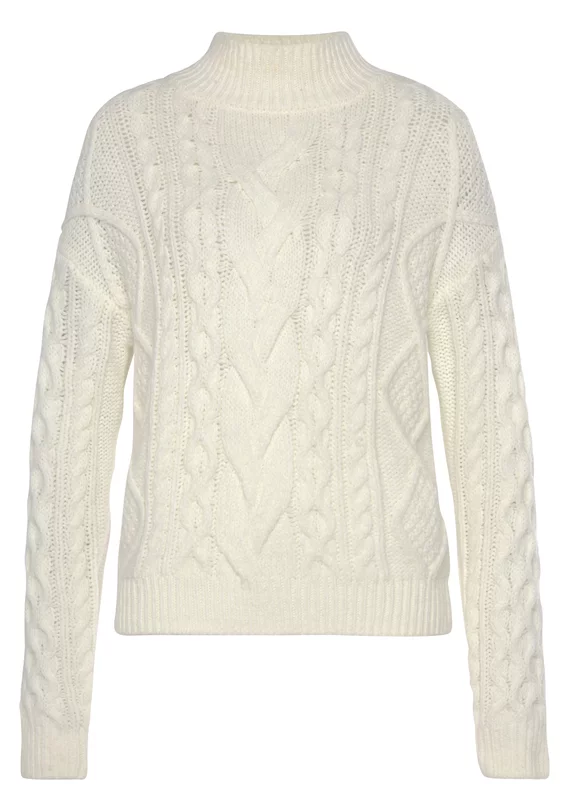 Stehkragenpullover