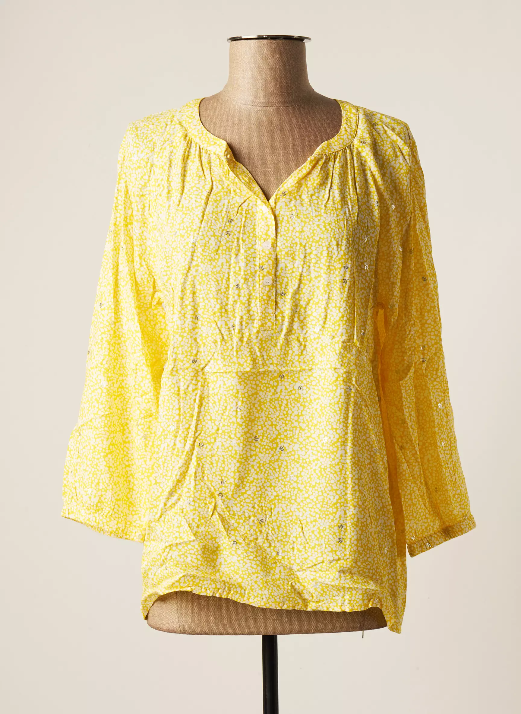 Street One Blouses Femme couleur jaune