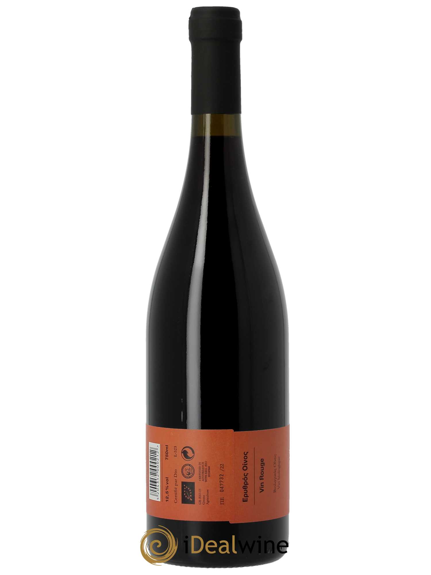 IGP Peloponèse Tetramythos Mavro Kalavrytino nature  2022 - Lot de 1 Bouteille