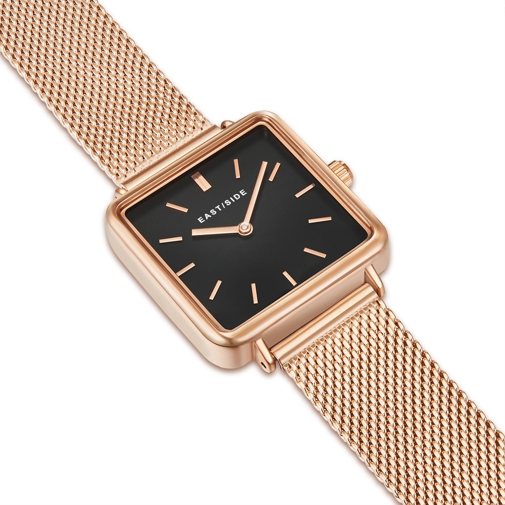 EASTSIDE Montre à quartz Grand en Or rose Acier inoxydable en Or rose Montre