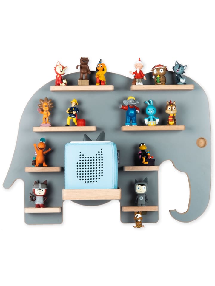 BOARTI Regal Elefant Kinder Toniebox Tonies Figuren in Grau günstig kaufen onesize