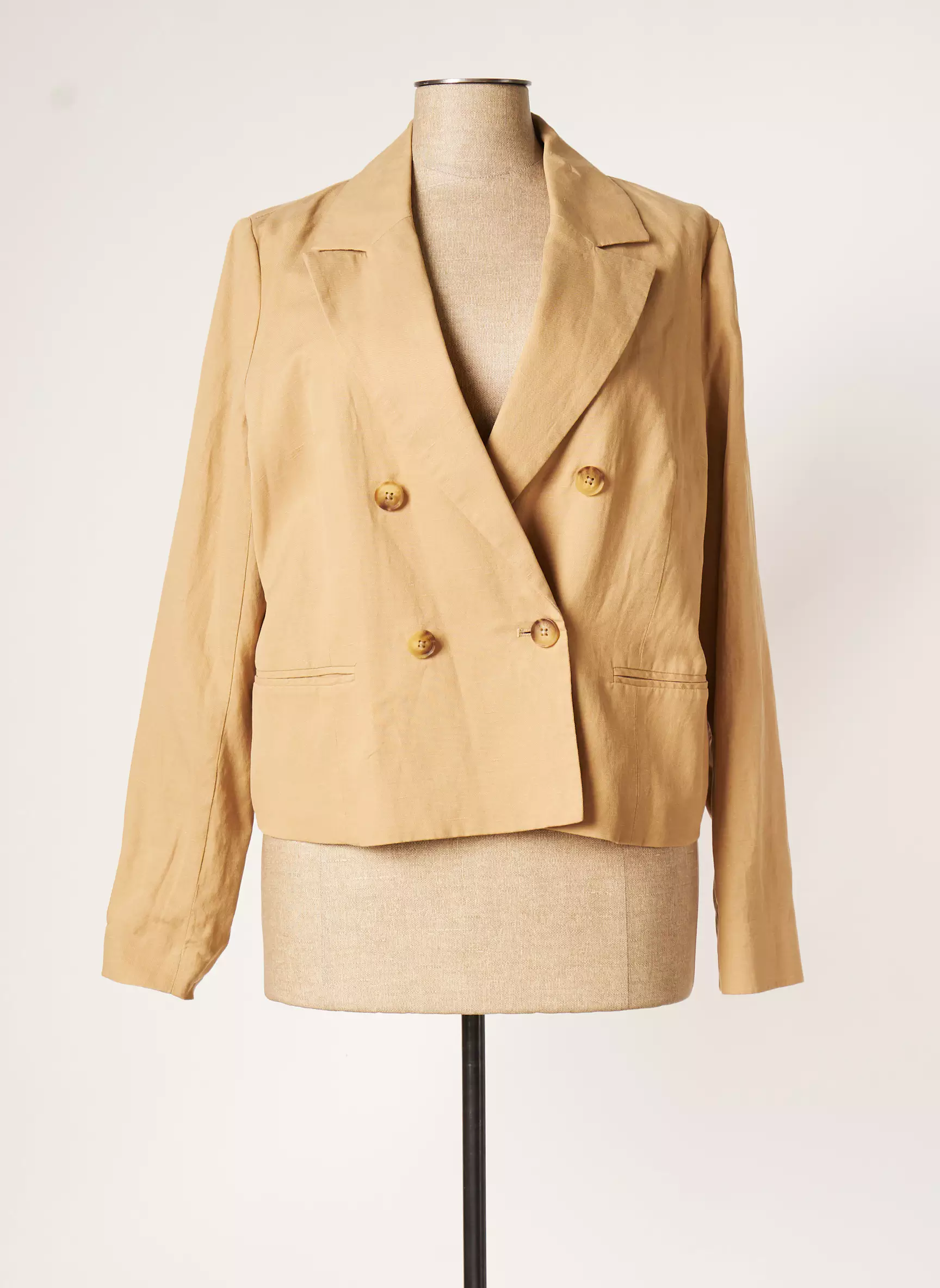 C Est Beau La Vie Blazers Femme couleur beige