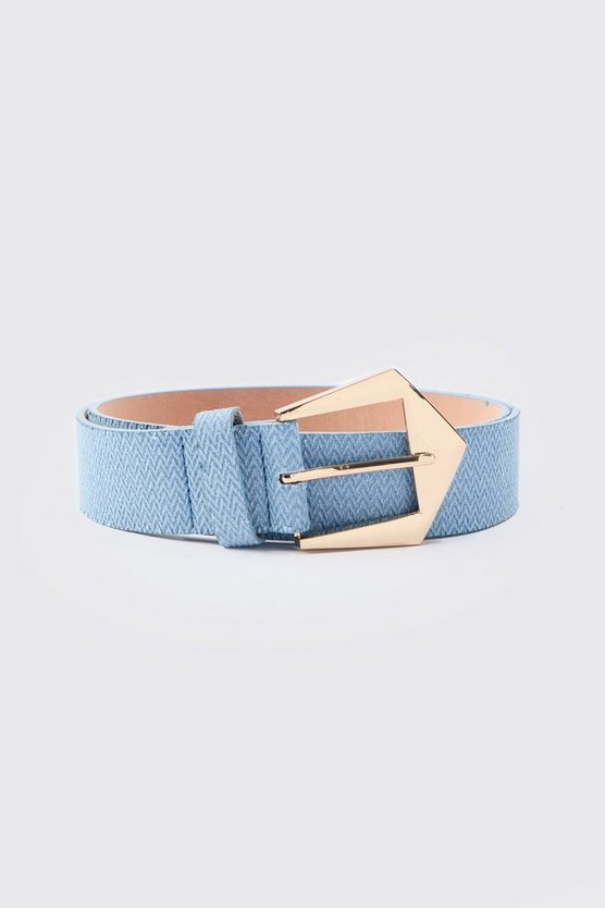 Jeansgürtel in Blau