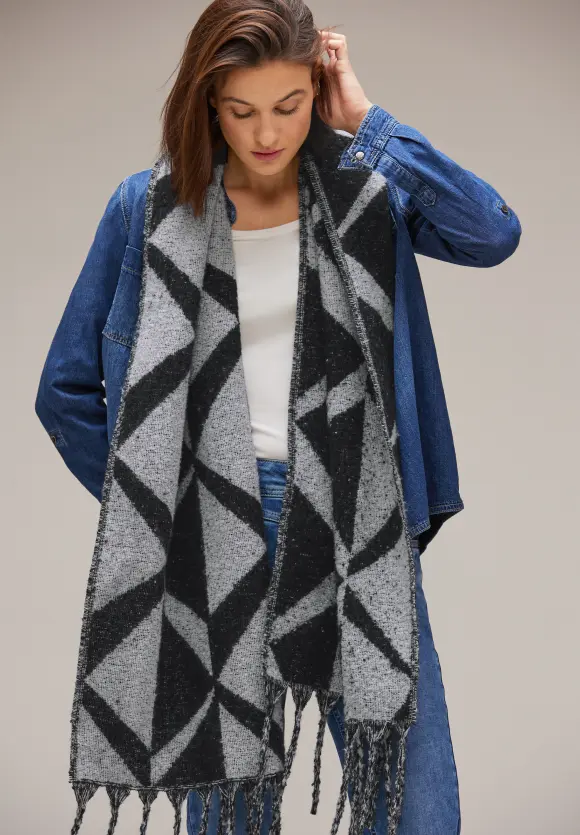 Street One Jacquard Schal