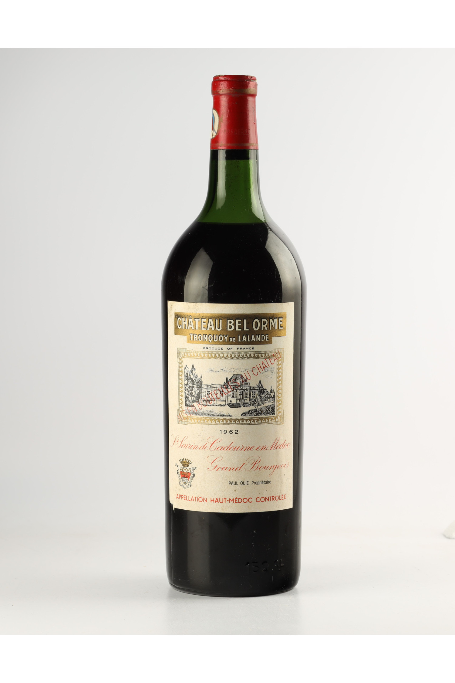 Bel Orme Tronquoy De Lalande Magnum 1962, Haut Medoc