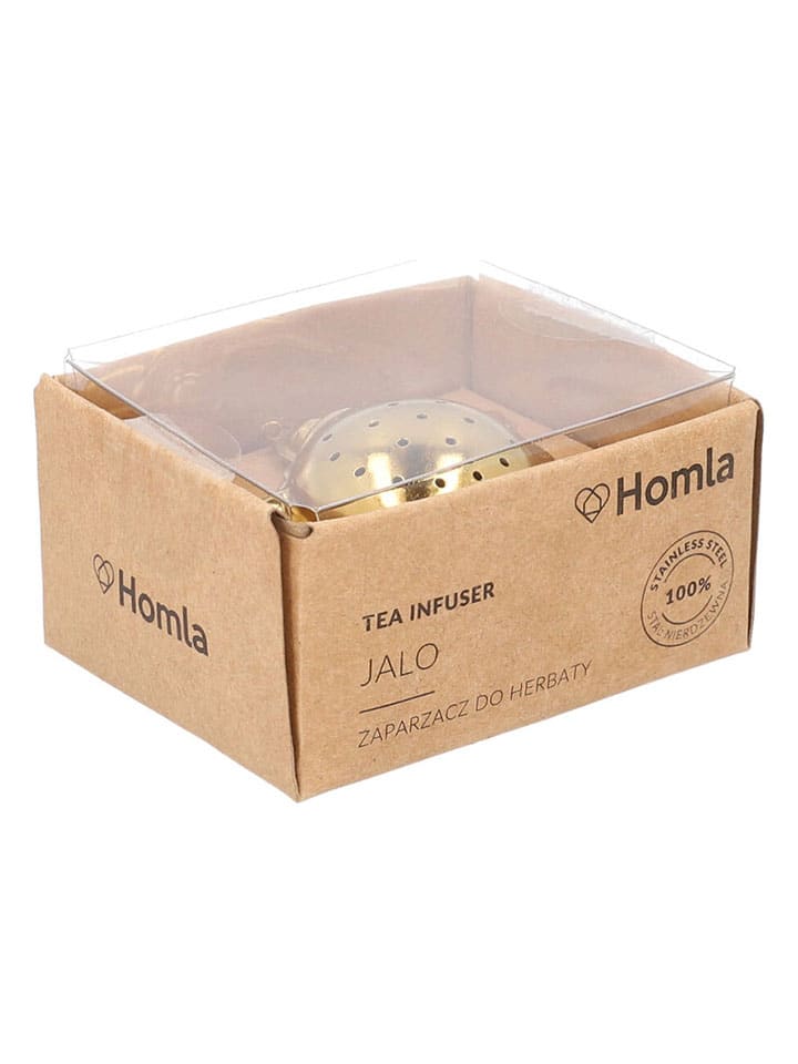 Homla Teesieb ''Jalo'' in Gold - (L)6 x (B)5 cm günstig kaufen onesize