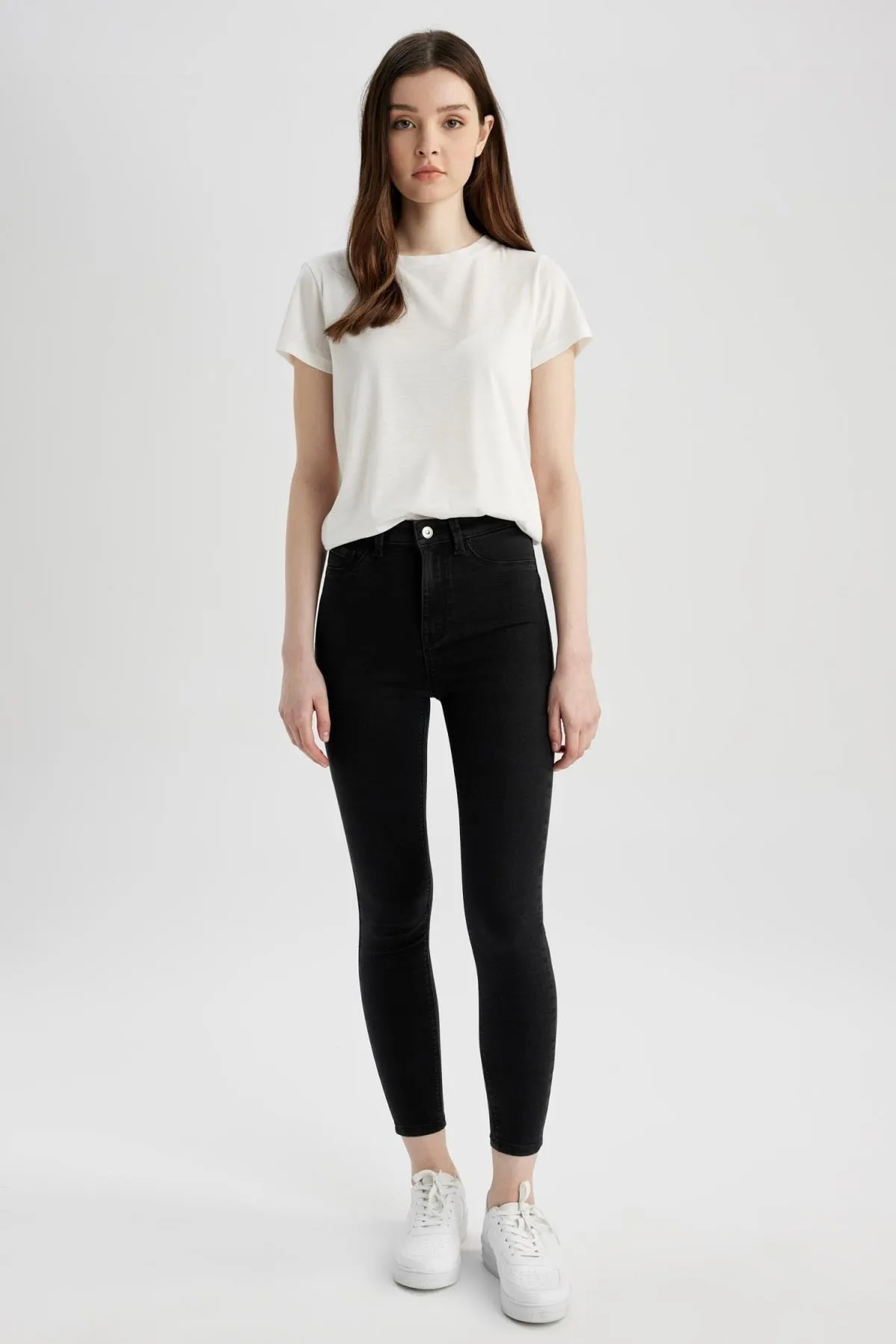 DeFacto  Super Skinny Jegging Fit Jeanshose mit hoher Taille und schmalem Bein Z8260az23sp