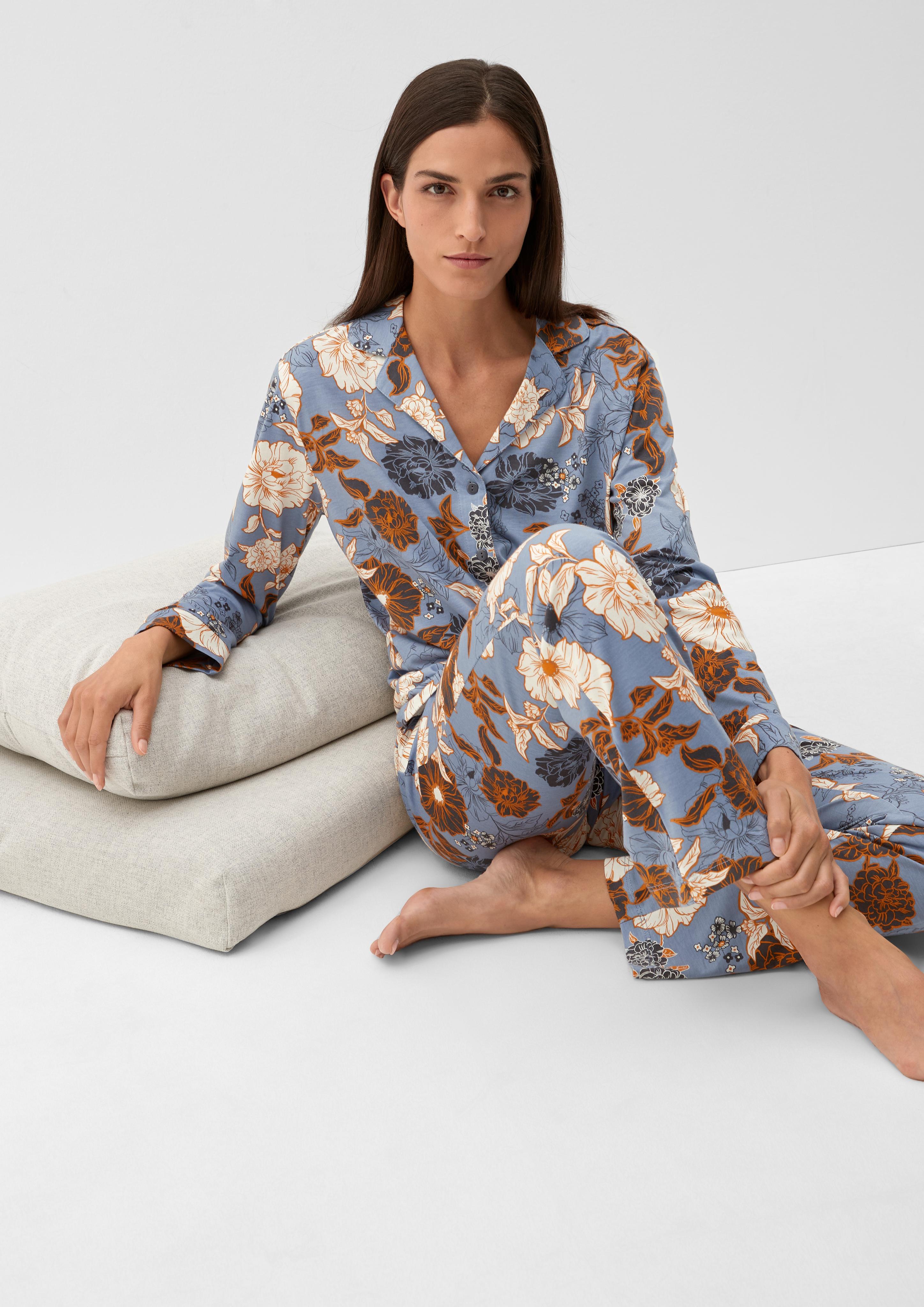 Pyjama aus Viskosemix  6007384-56A1