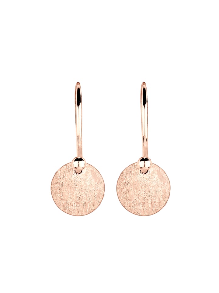 Elli Ohrringe 925 Sterling Silber Kreis, Geo in Rosegold günstig kaufen onesize