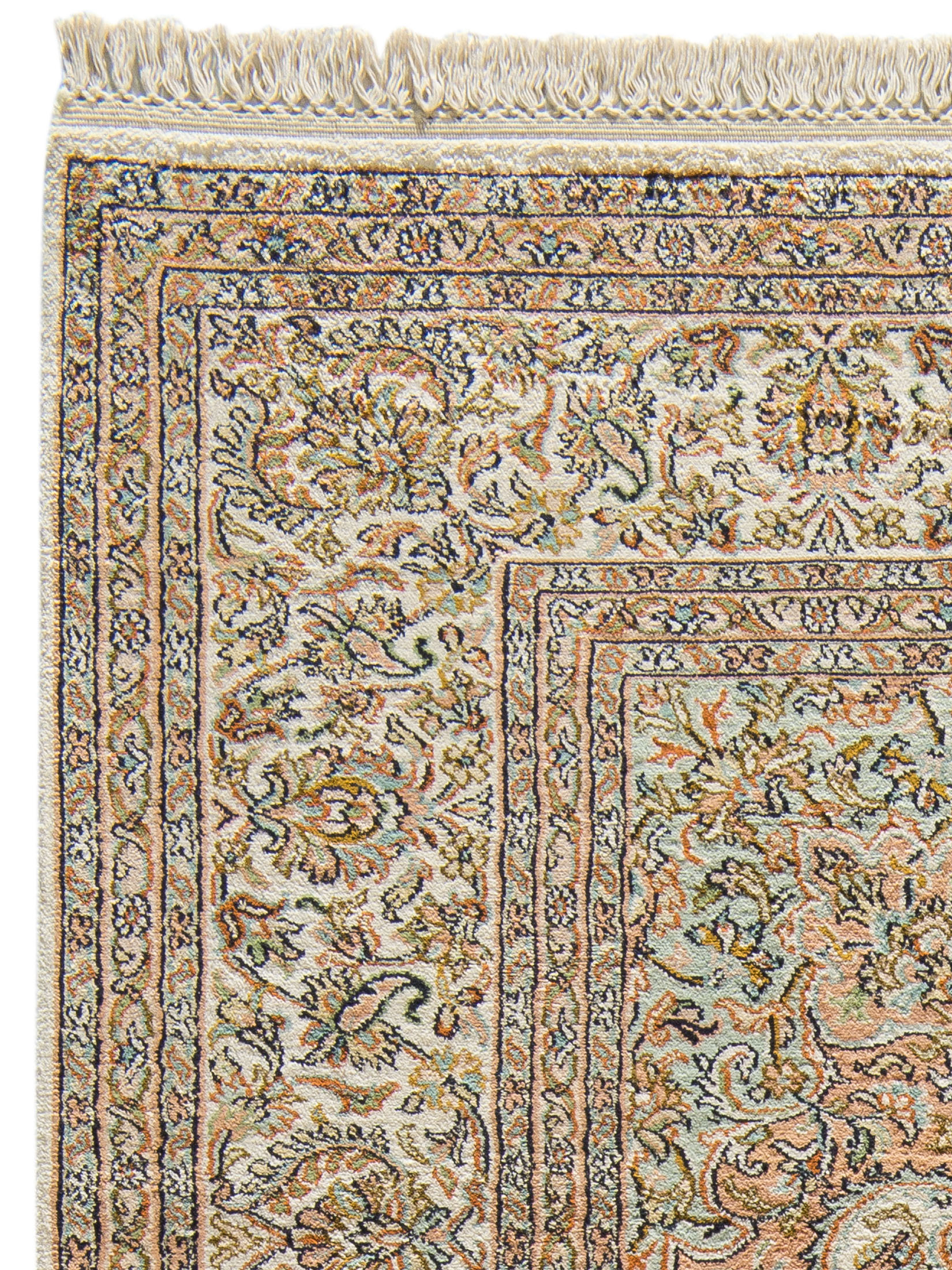 Kaschmir Seide 18/18 ca. 173 x 246 cm, Unikat / Einzelstück