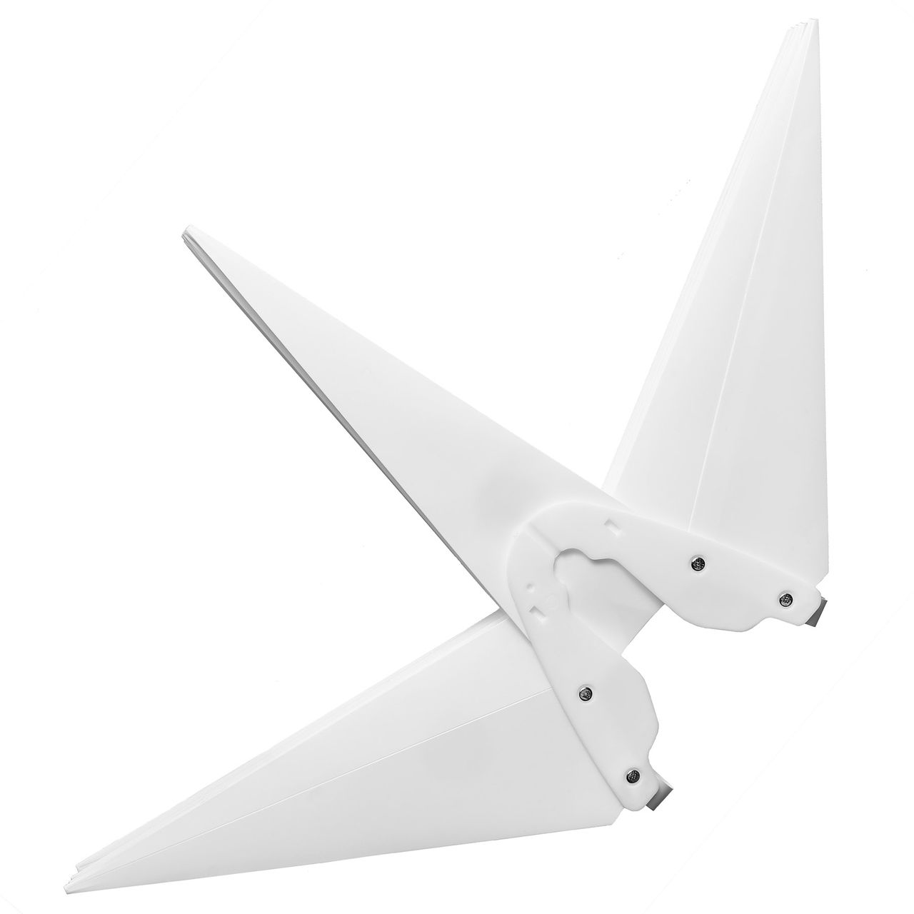 Weles AMARE LED 3D Außenstern weiß ca. 57 x 48 x 44 (B x H x T), für den Innen- und Außenbereich, mit Timer