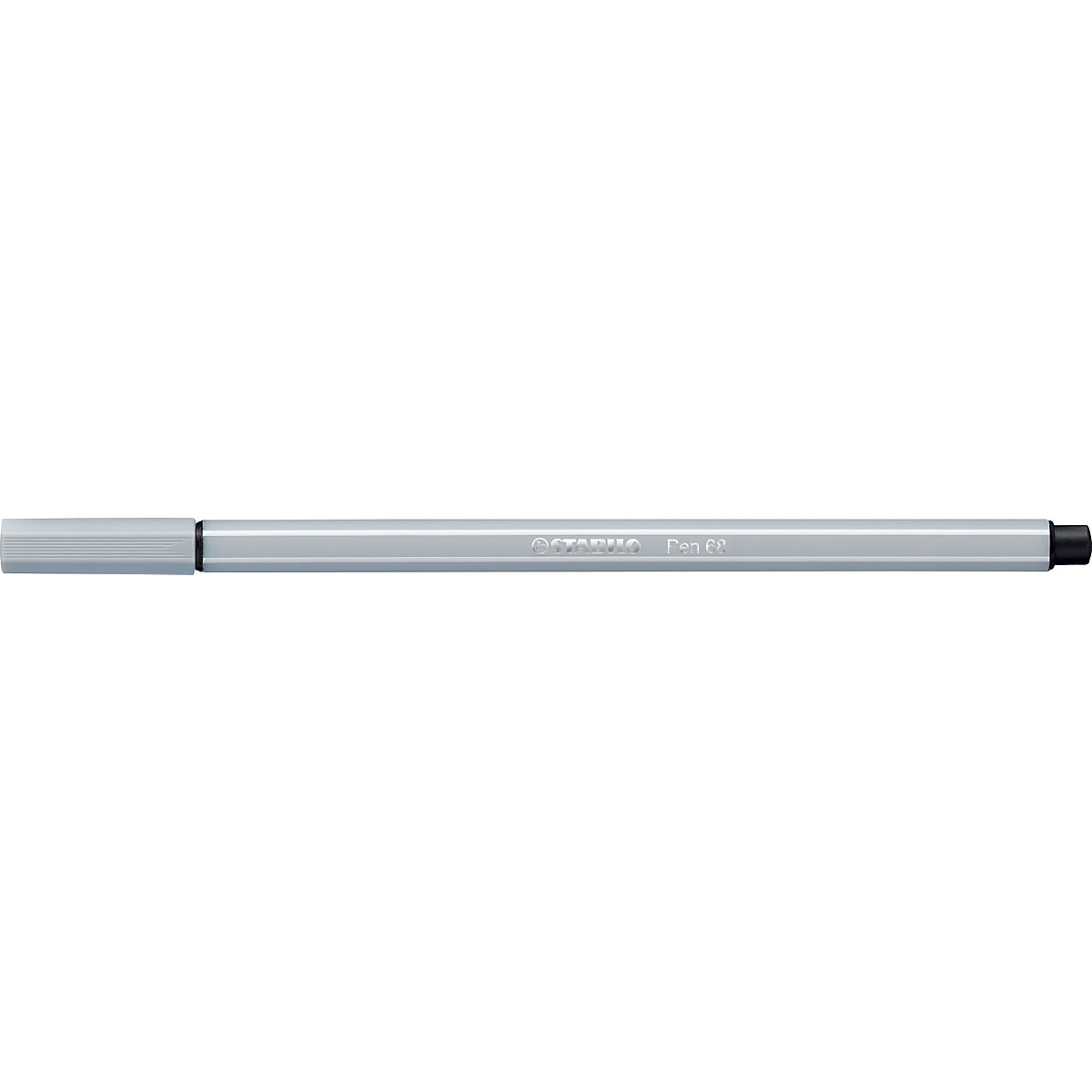 Pen 68 Premium-Filzmaler hellgrau, Strichstärke: 1 mm