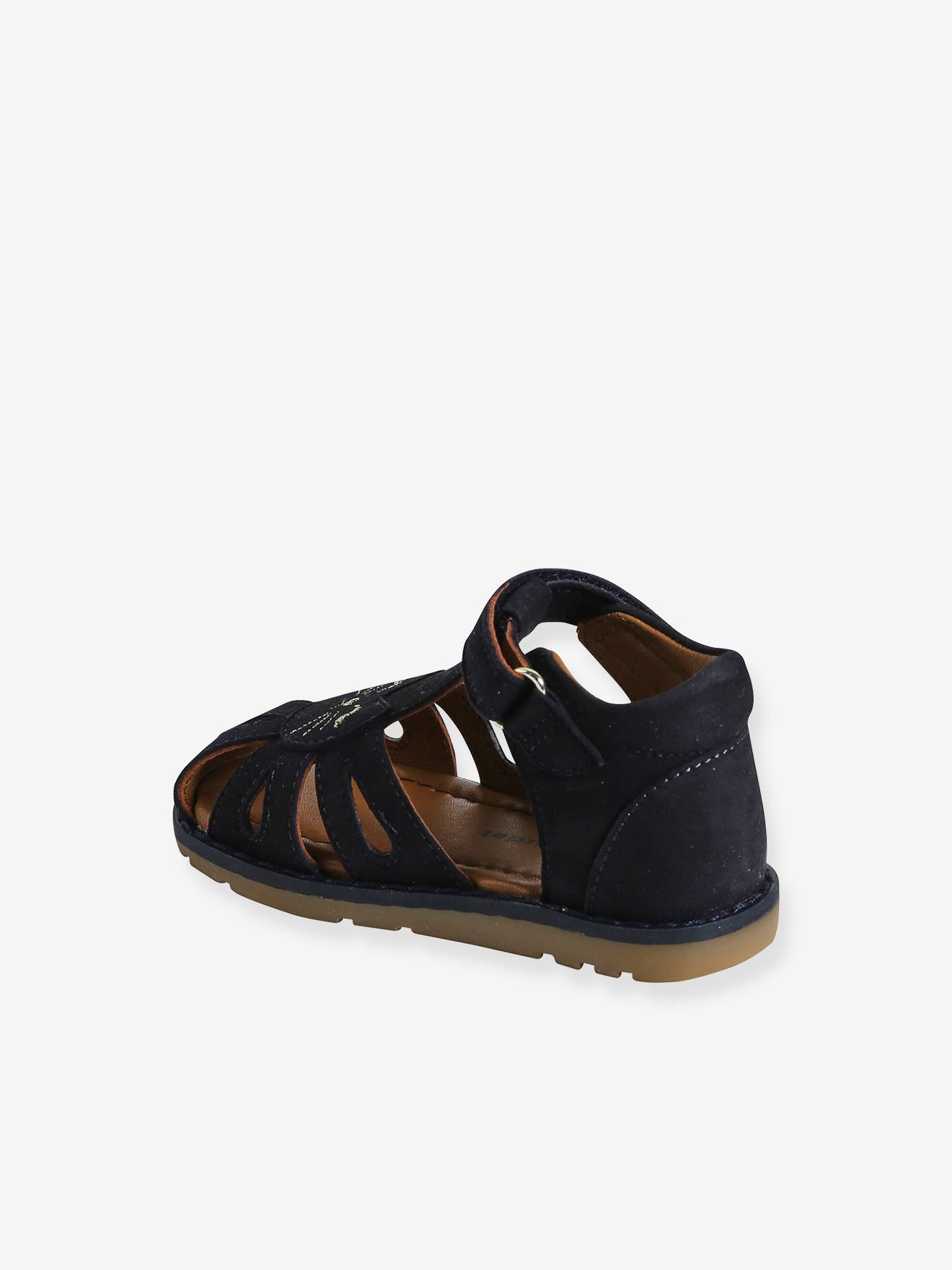 Vertbaudet Baby Sandalen mit Klettverschluss - marine