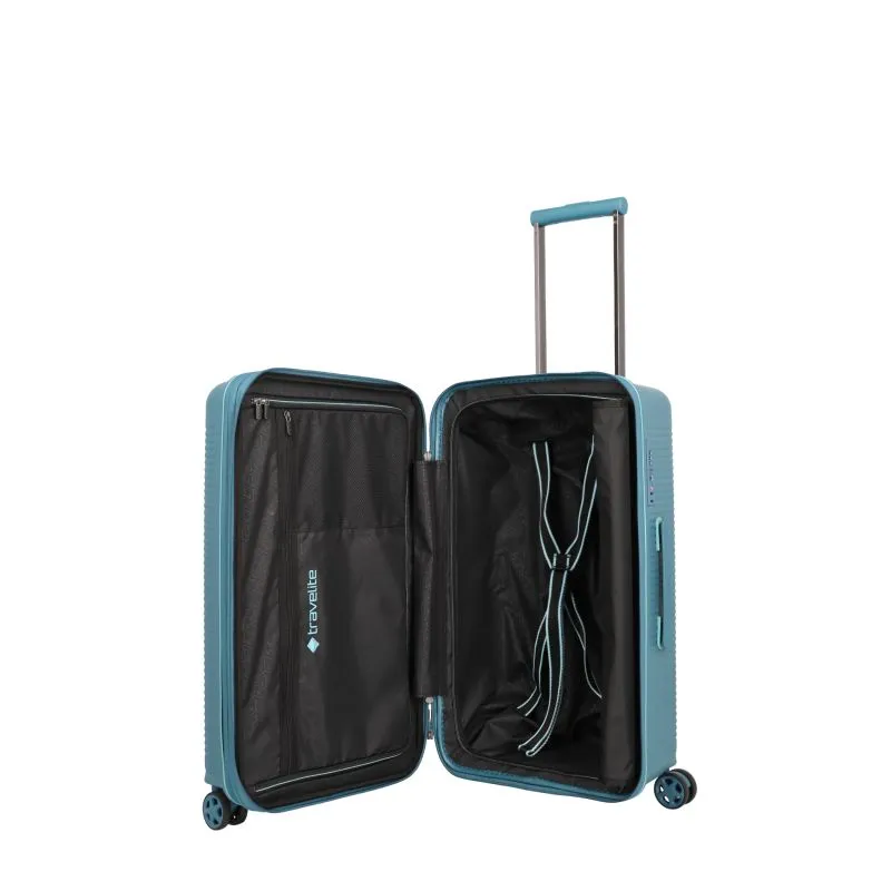 Travelite ROOMER Trunk M (66 cm) Erweiterbar - Aqua