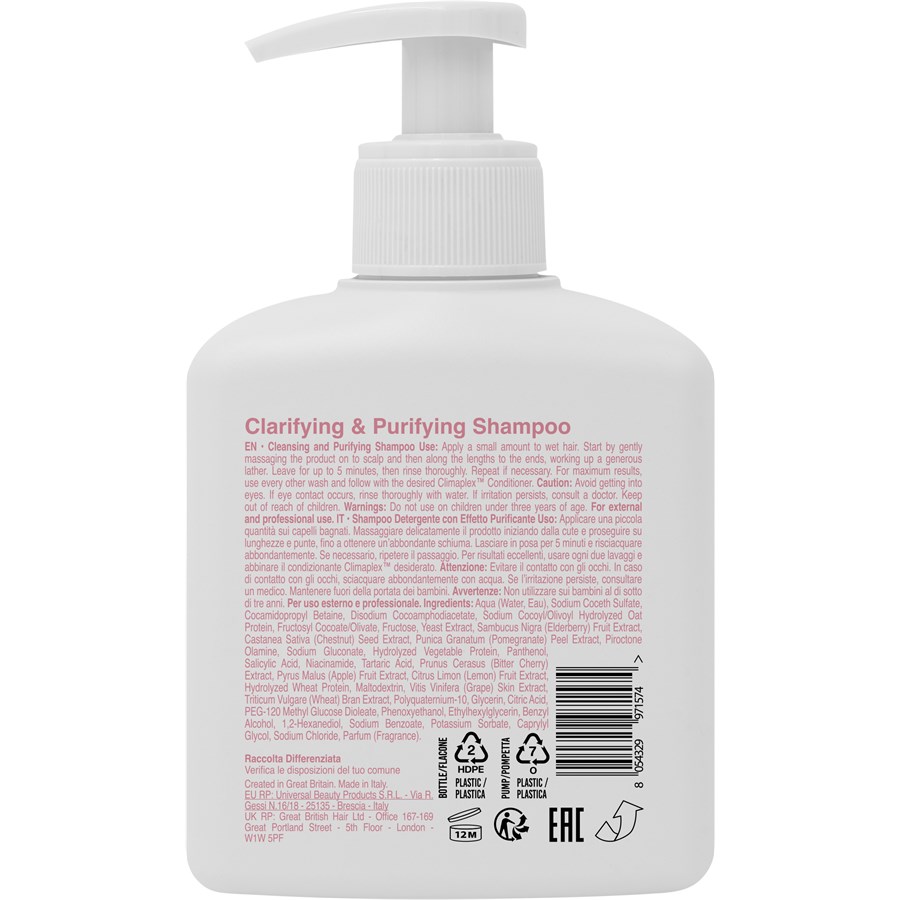 Clarifying & Purifying Shampoo