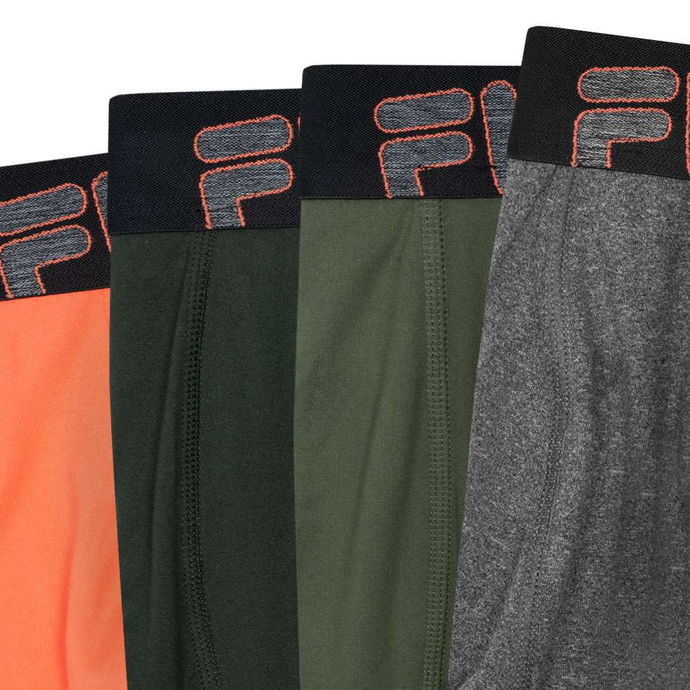 FILA Herren Boxershorts 4er-Pack FM412BXPB7-021