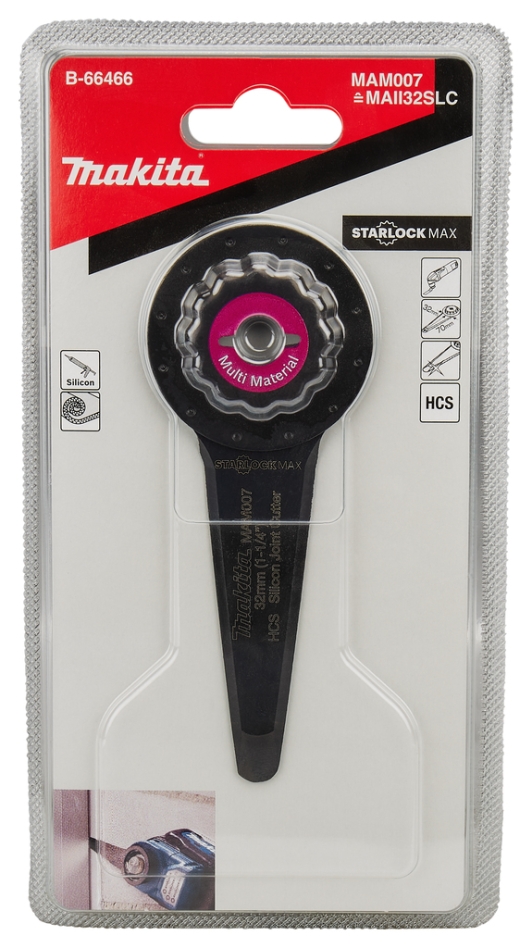 Akcesoria Makita B-66466 MAM007 Zestaw noży 32x70mm Starlock Max ostrze wielofunkcyjne