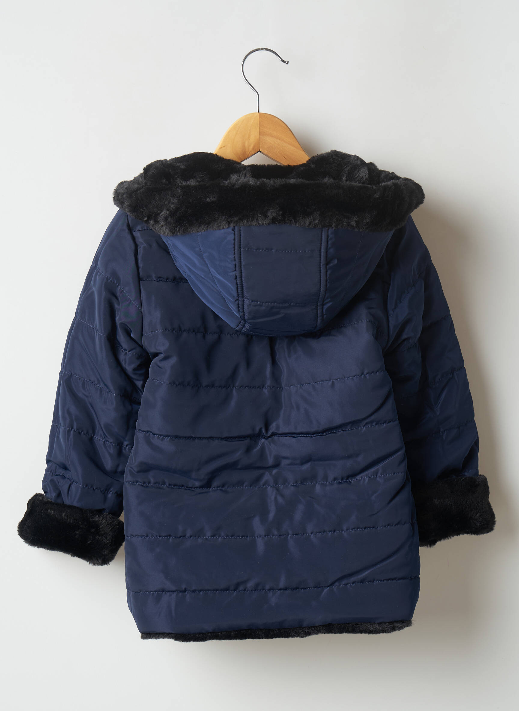 3 Pommes Parkas Fille couleur noir