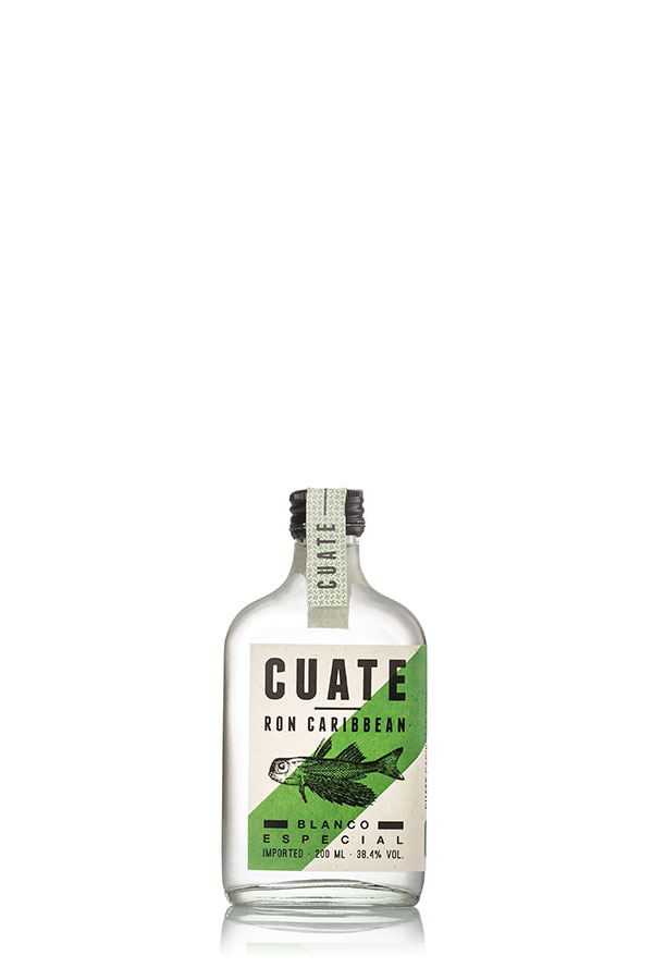 CUATE 01 - Caribbean Rum - Blanco Especial 0,2L The Liquor Company