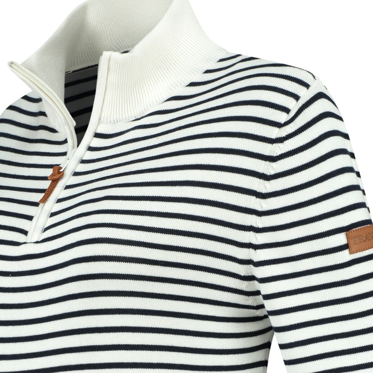 Travelin' Nacka White Damen Pullover