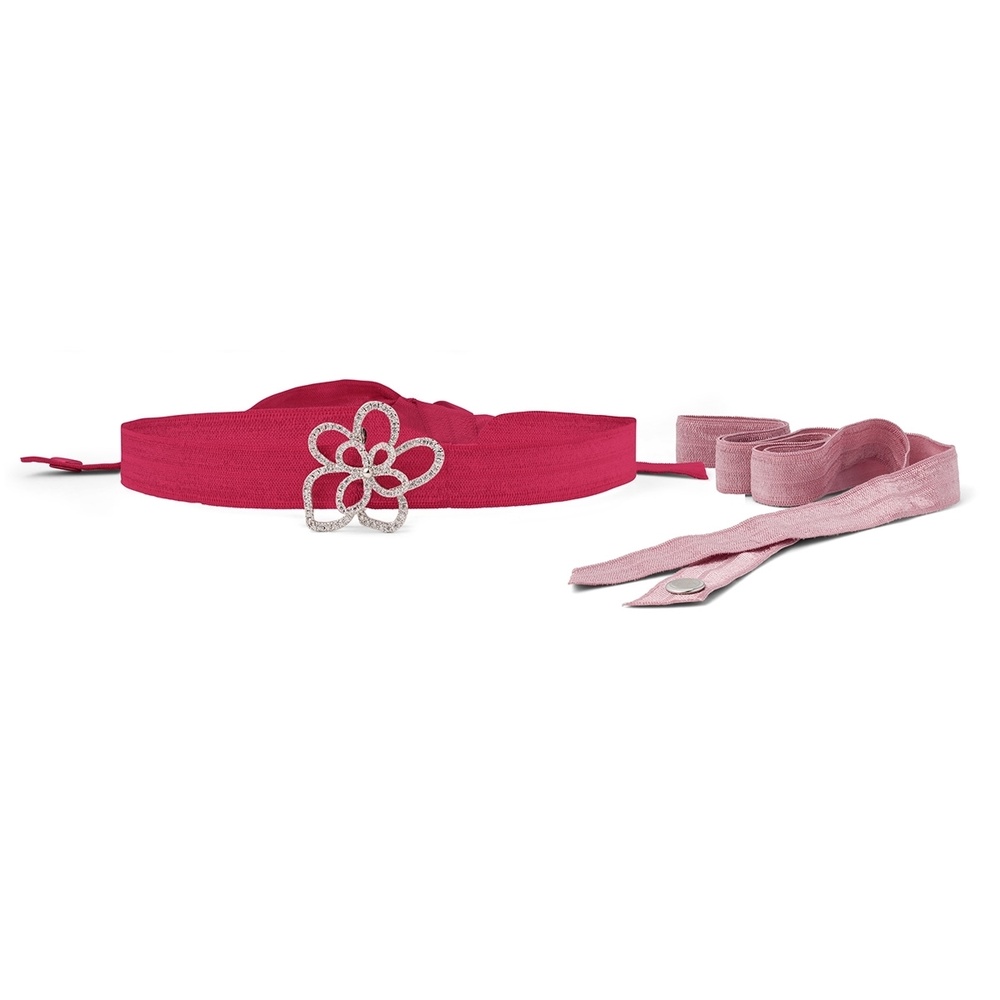 Pippa&Jean Choker tendance Laiton Oxyde de zirconium (CZ) en Argent collier