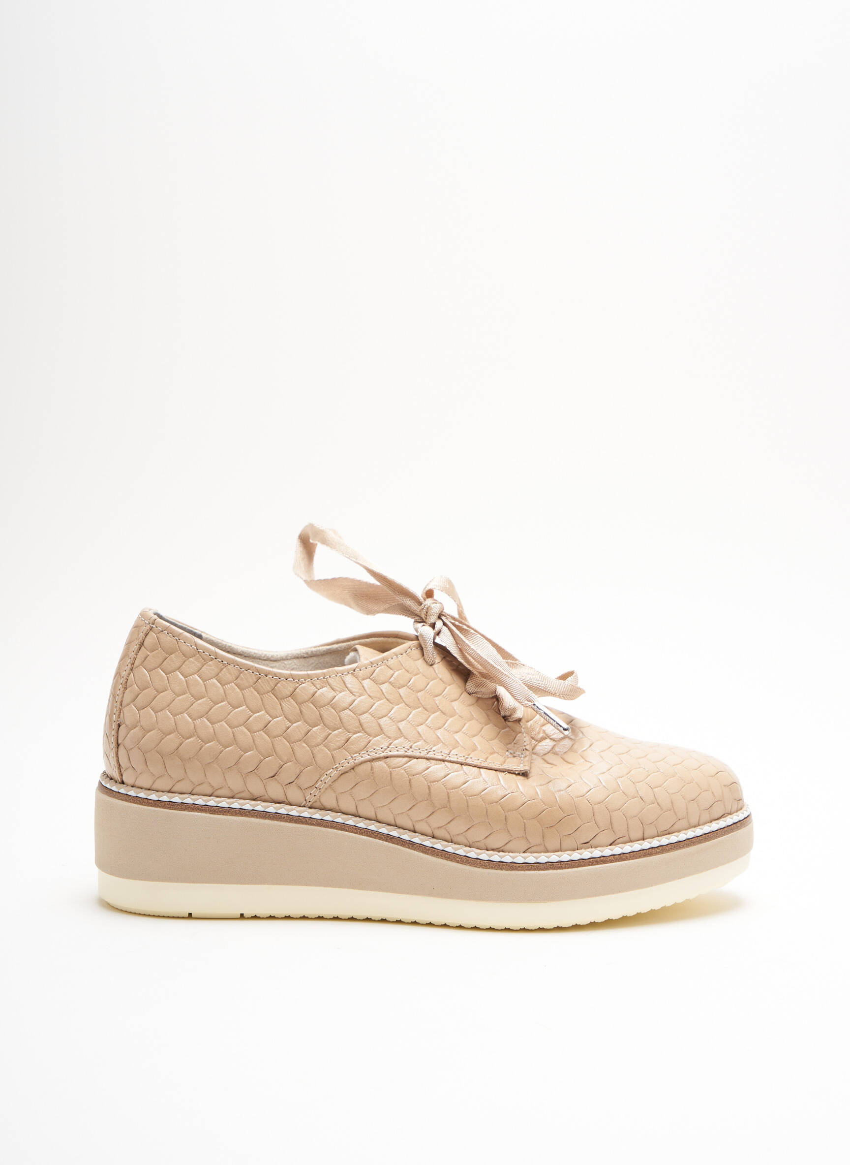 Tamaris Derby Femme couleur beige