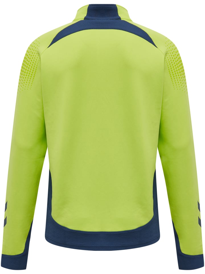 Hummel Hummel Halbreißverschluss Sweatshirt Hmllead Herren in LIME PUNCH günstig kaufen