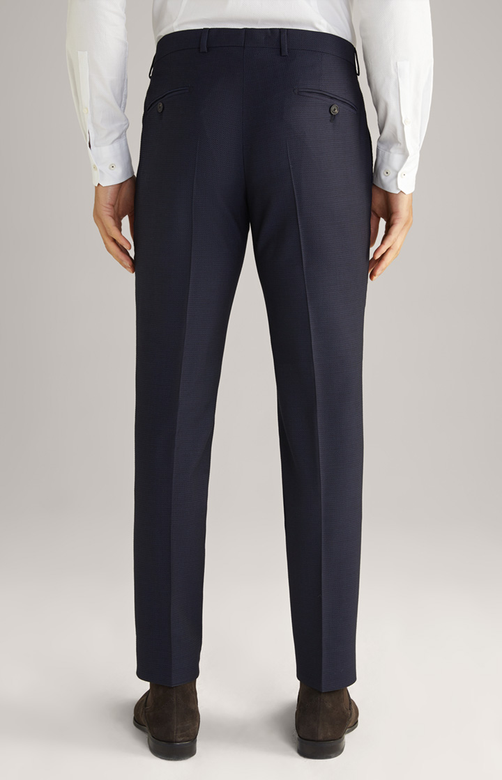Baukasten-Hose Blayr in Navy strukturiert