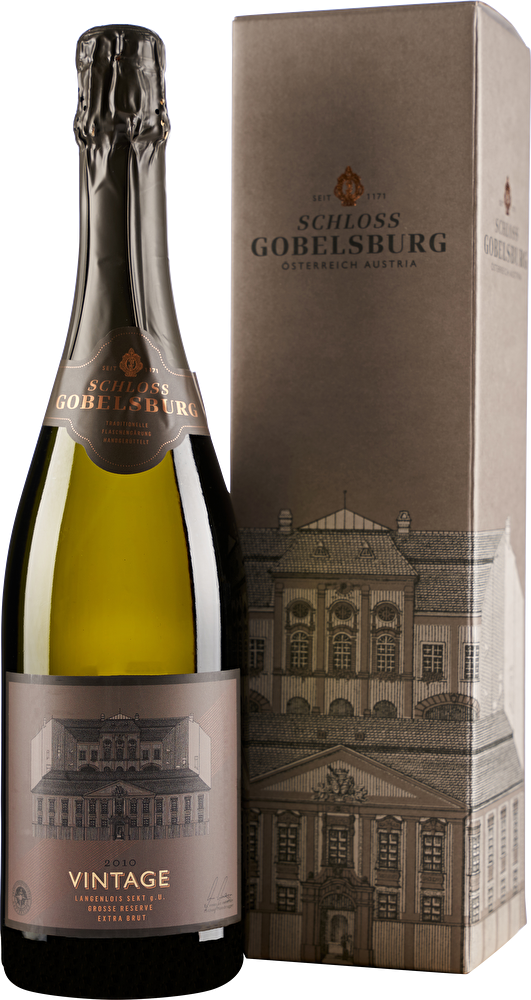 Schloss Gobelsburg Sekt Extra Brut Vintage 2010 im Geschenkkarton