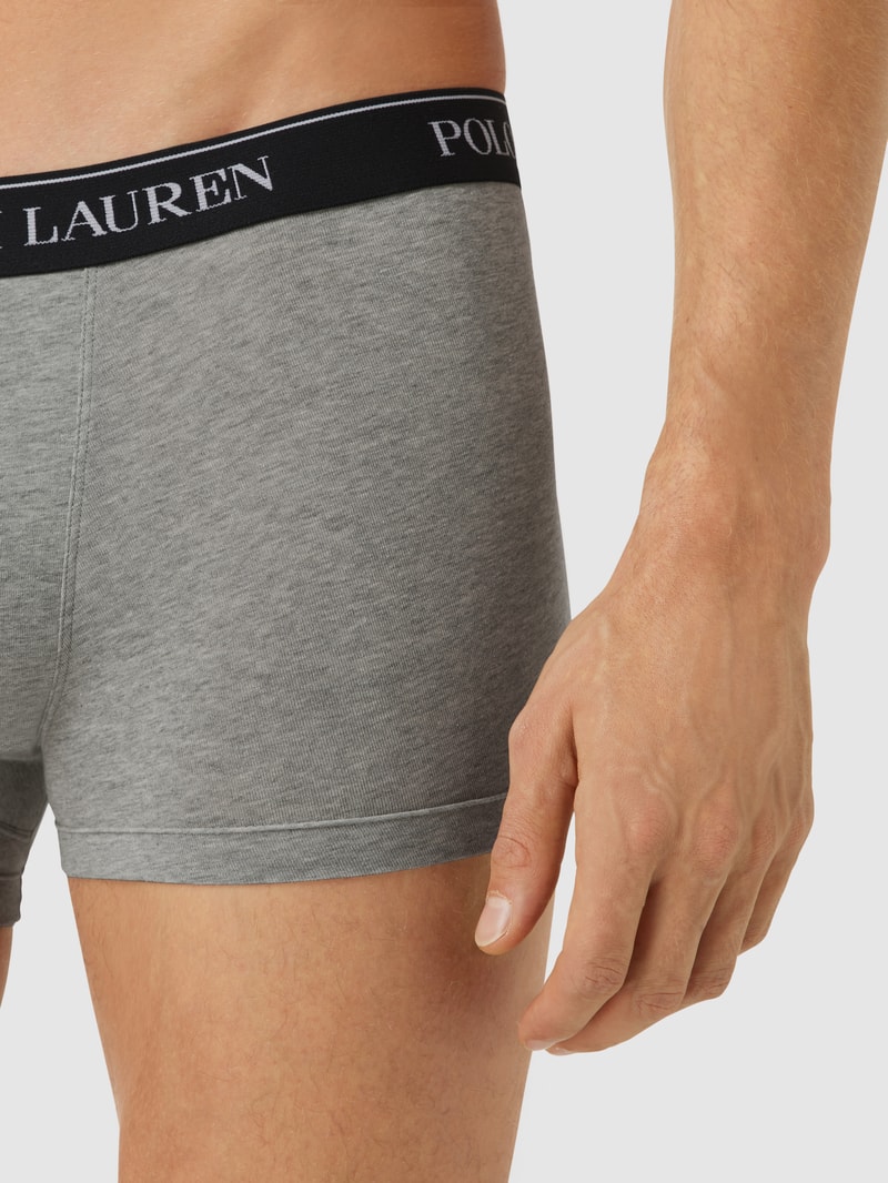 Trunks im 3er-Pack in mittelgrau