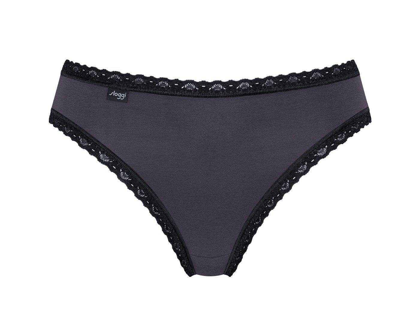 Sloggi Jazz-Pants Slips 24/7 Weekend (Packung, 3-St., 3er-Pack) mit zarter Spitzeneinfassung