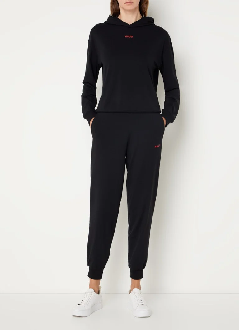 Felpa con cappuccio HUGO BOSS Shuffle con logo