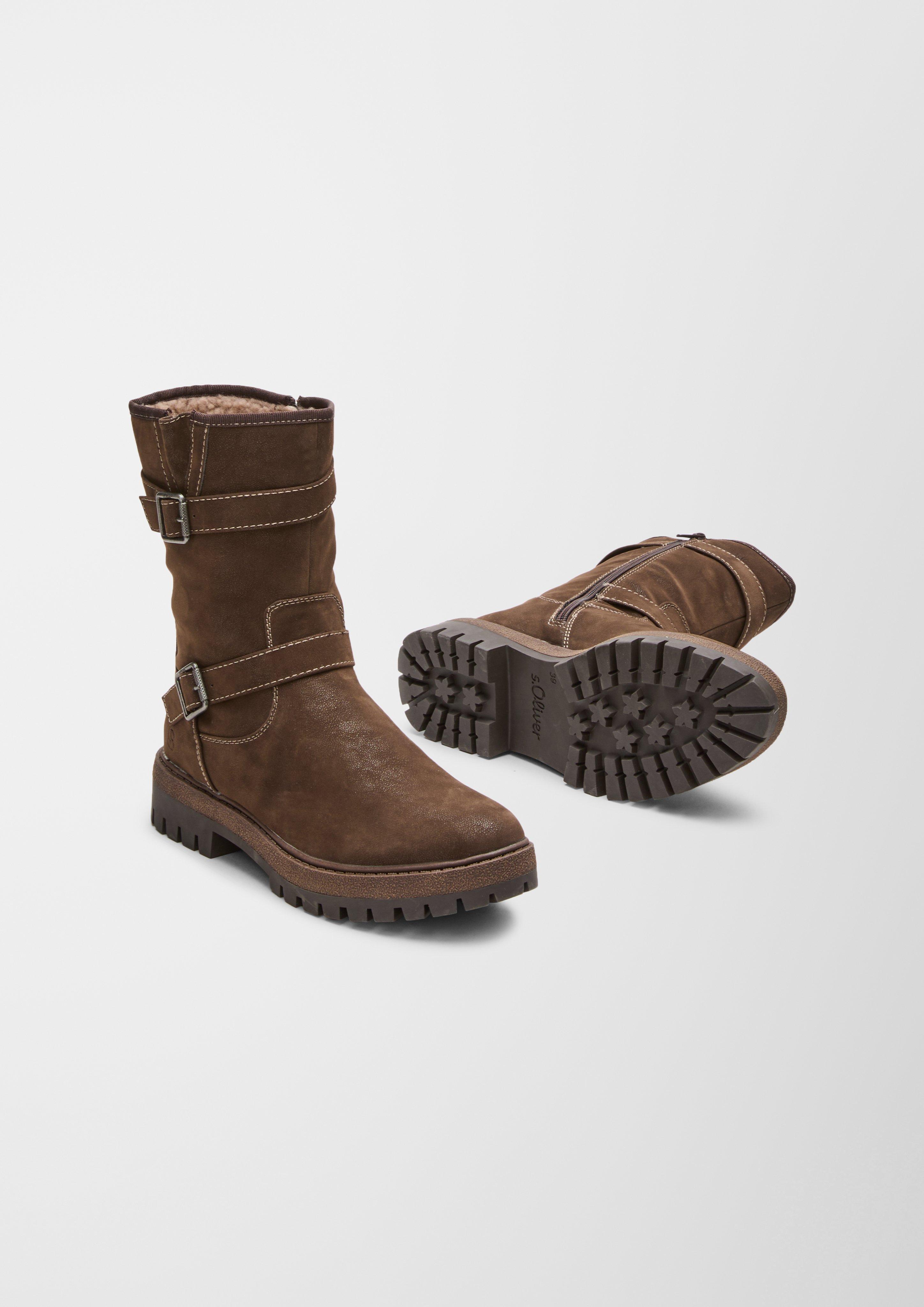 Winterstiefel mit Teddyplüsch  6006630-302