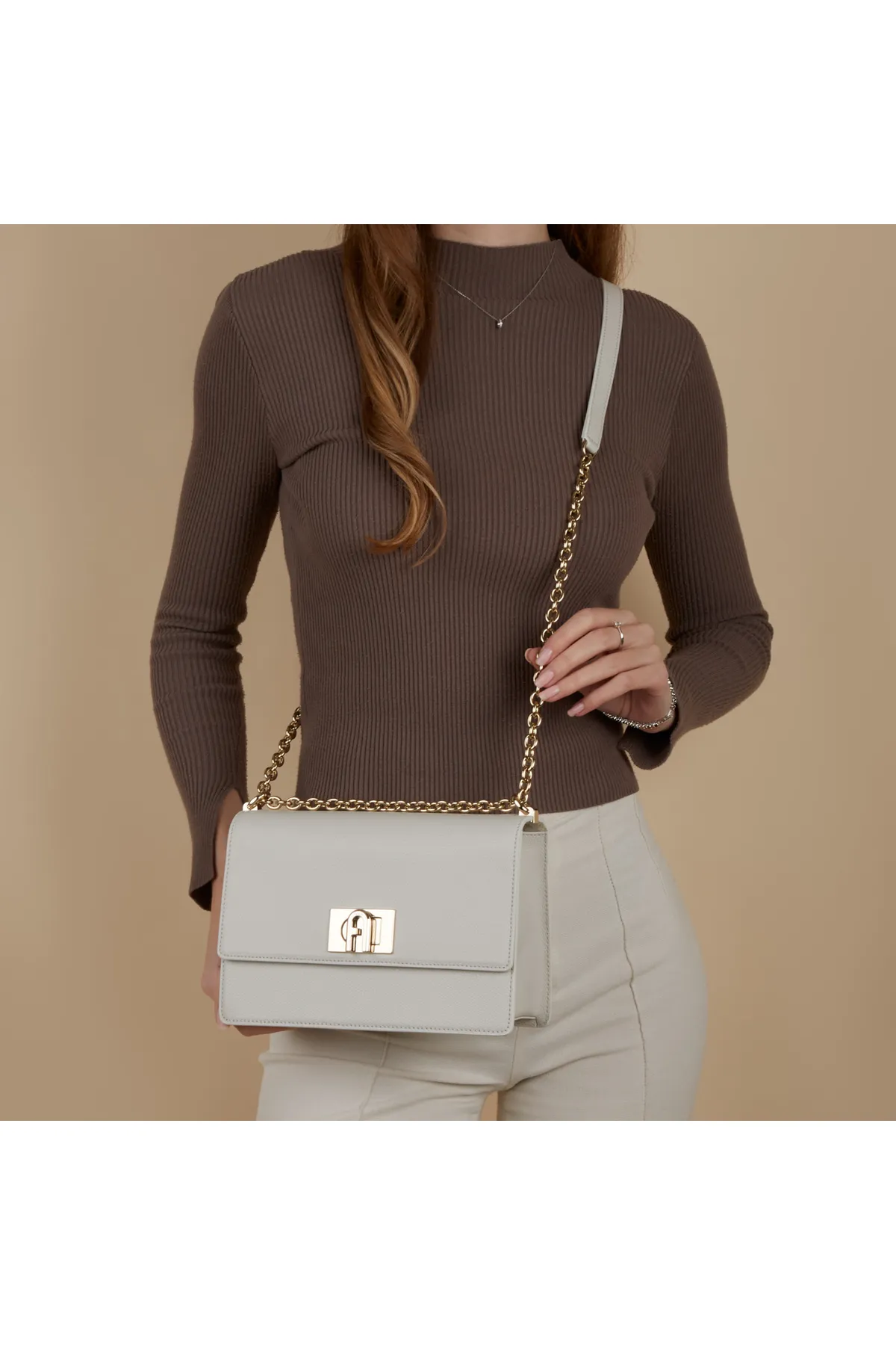 FURLA  1927 Damen Umhängetasche Weiß Bafiacoare0001704s
