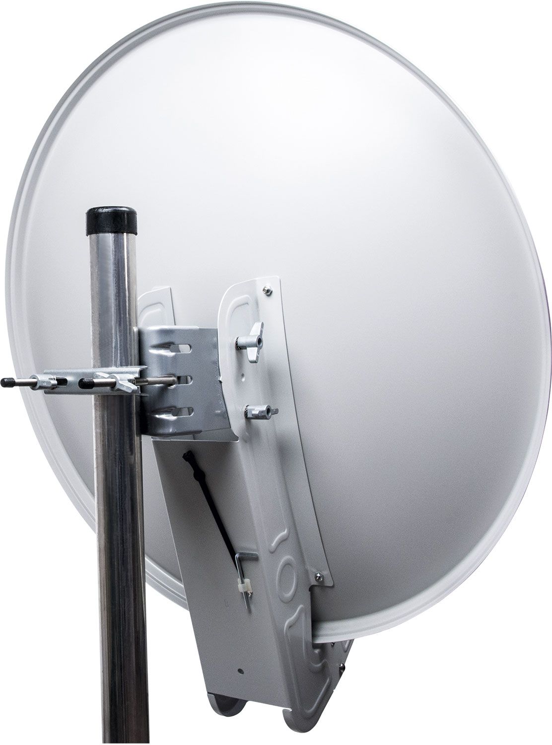 Schwaiger SPI075PW hellgrau 75cm Alu-Spiegel