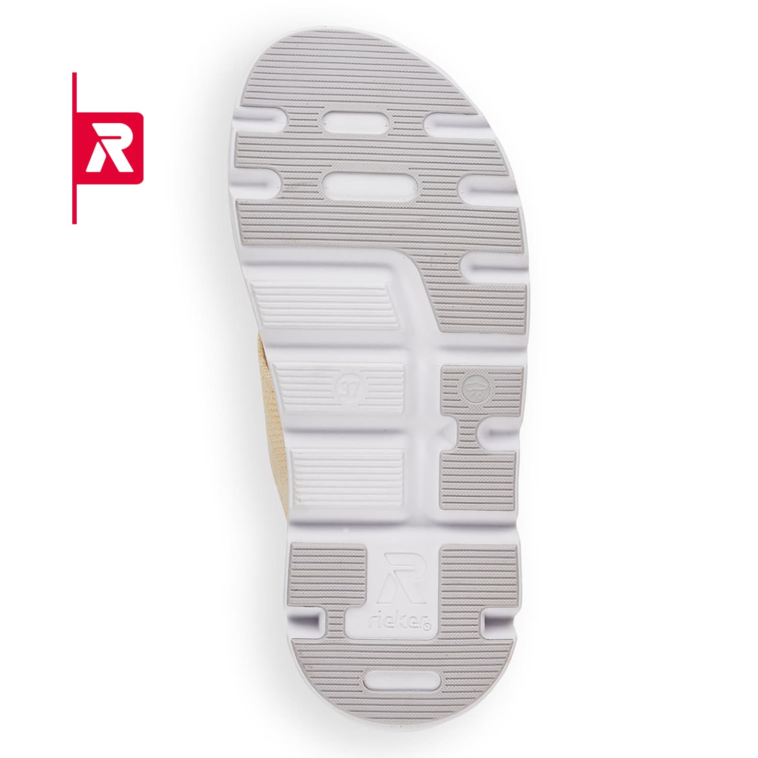 Rieker Damen Pantoletten pastel yellow