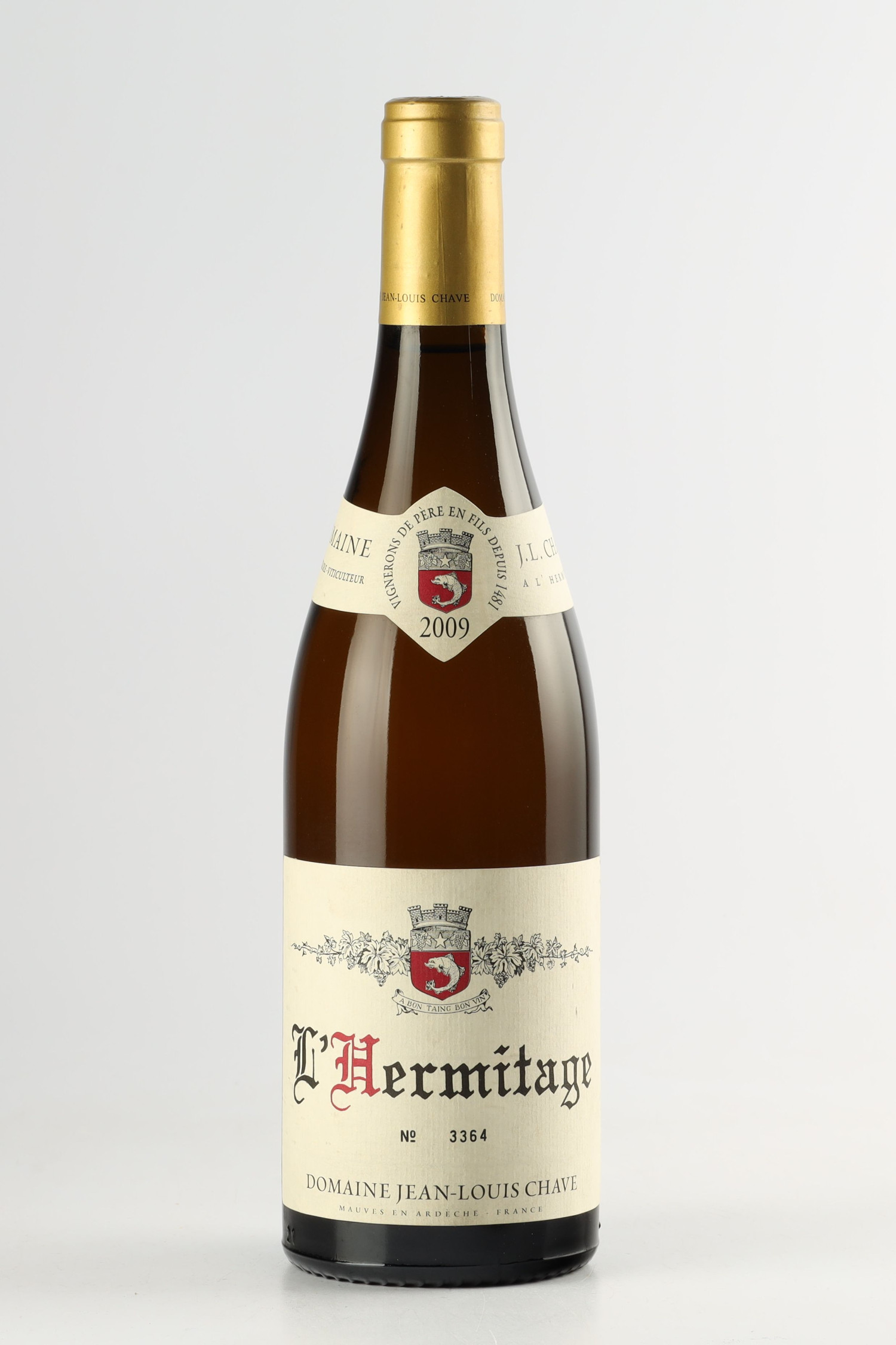 Vin 2009 JEAN-LOUIS CHAVE Blanc 2009, Hermitage Blanc. Vin ancien - SoDivin