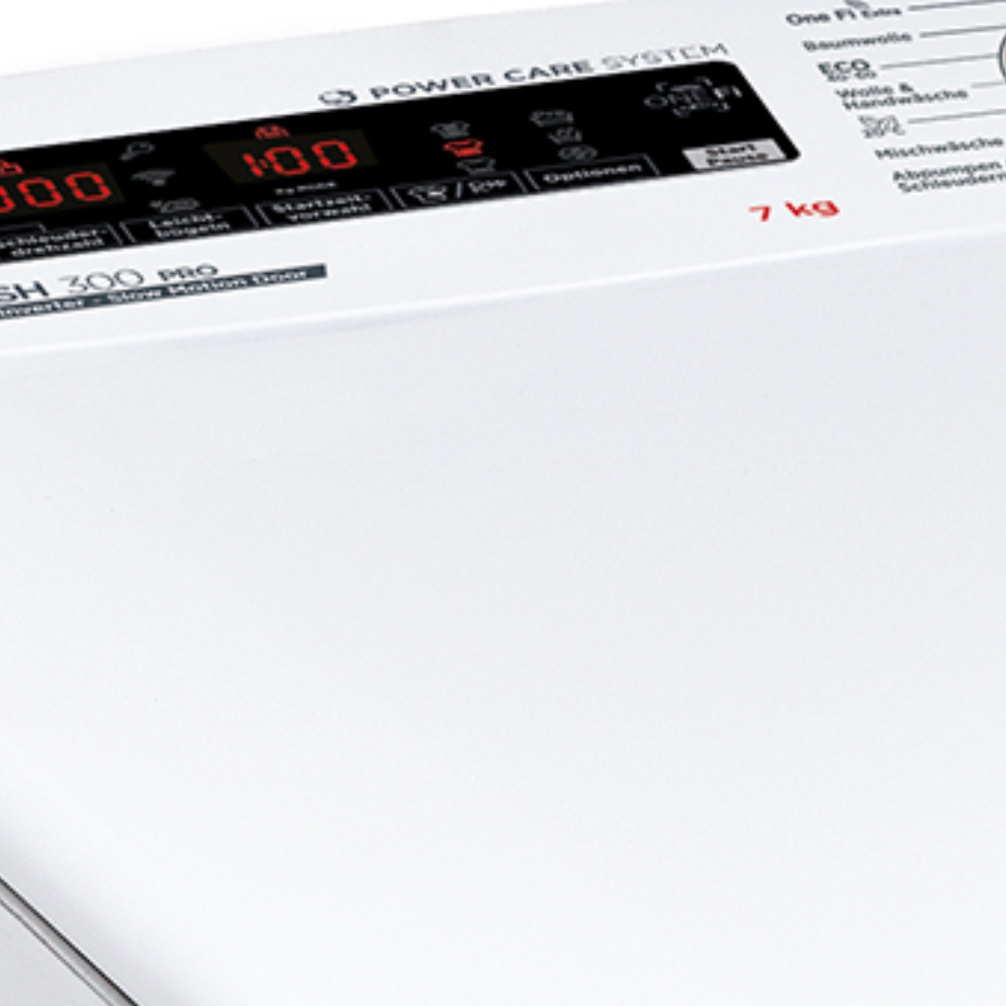 Hoover Waschmaschine Toplader H3TFMQ47TAMCE-84, 7 kg, 1400 U/min, Power Care System: Vermischt Wasser und Waschmittel