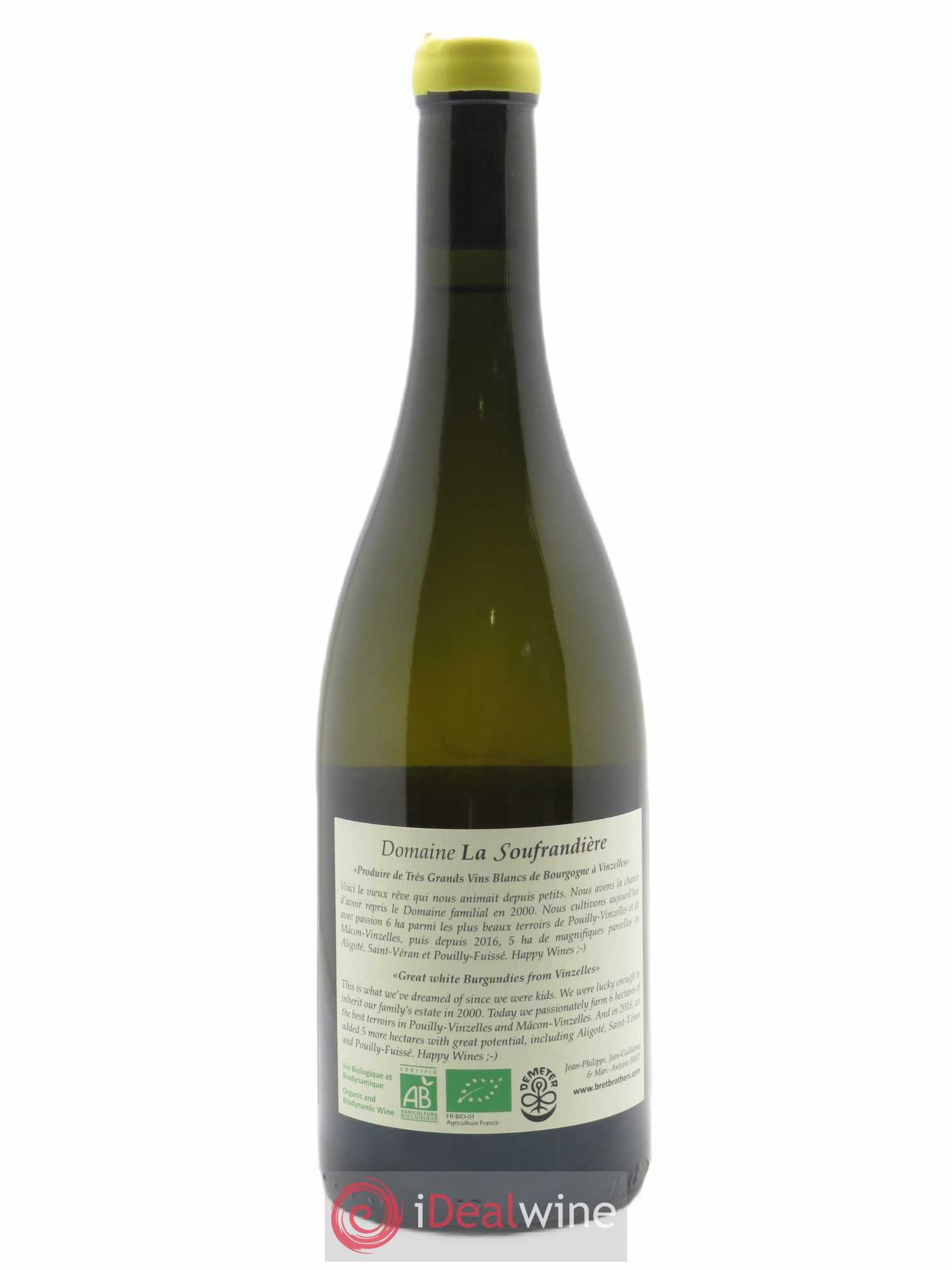 Pouilly-Fuissé En Chatenay Cuvée zen Bret Brothers  2020 - Lot de 1 Bouteille