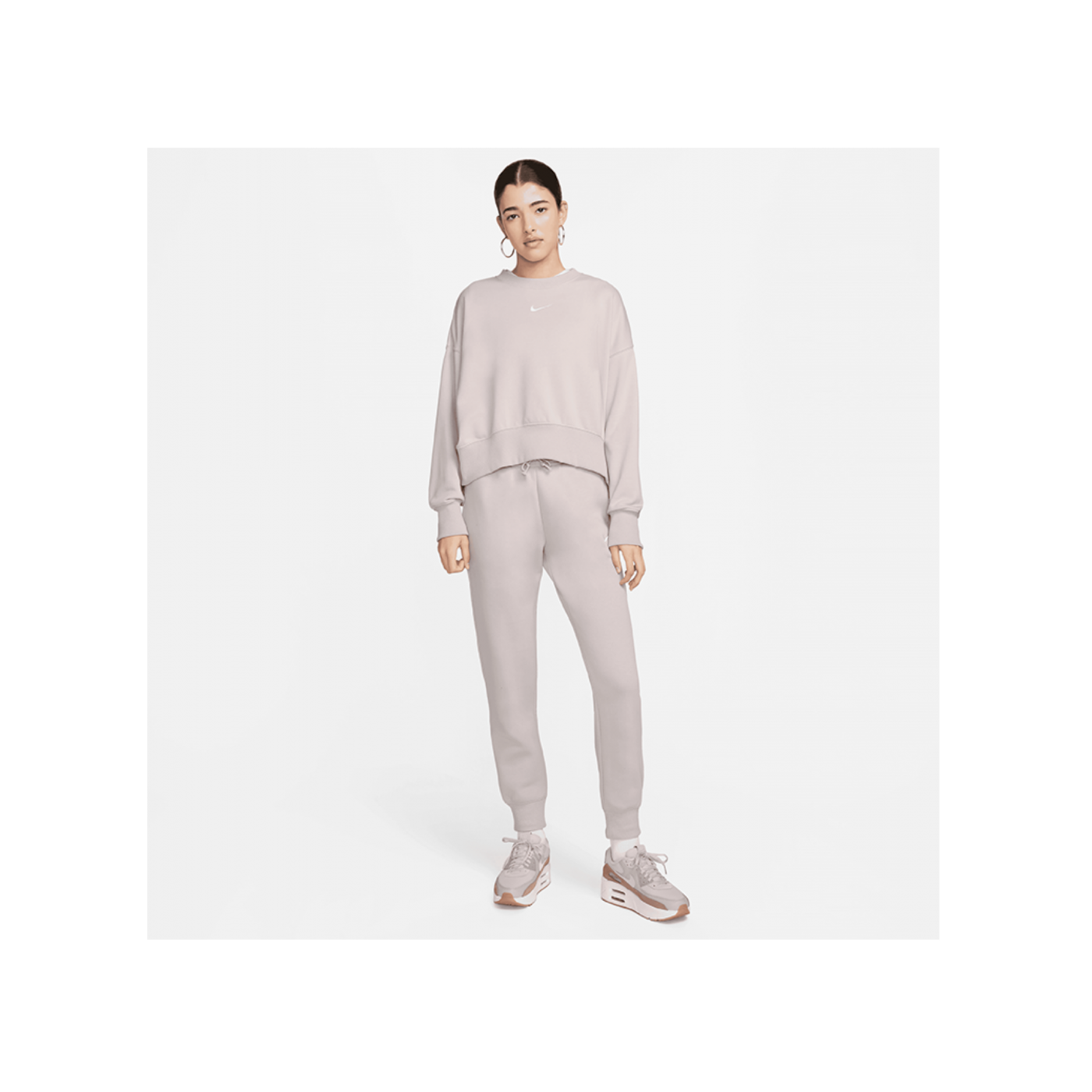 Nike Phoenix Fleece Sweatpant Damen Grau F019