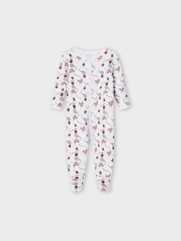 name it 2er Pack Unisex Schlafstrampler mit Fuß Elefant in Grau günstig kaufen