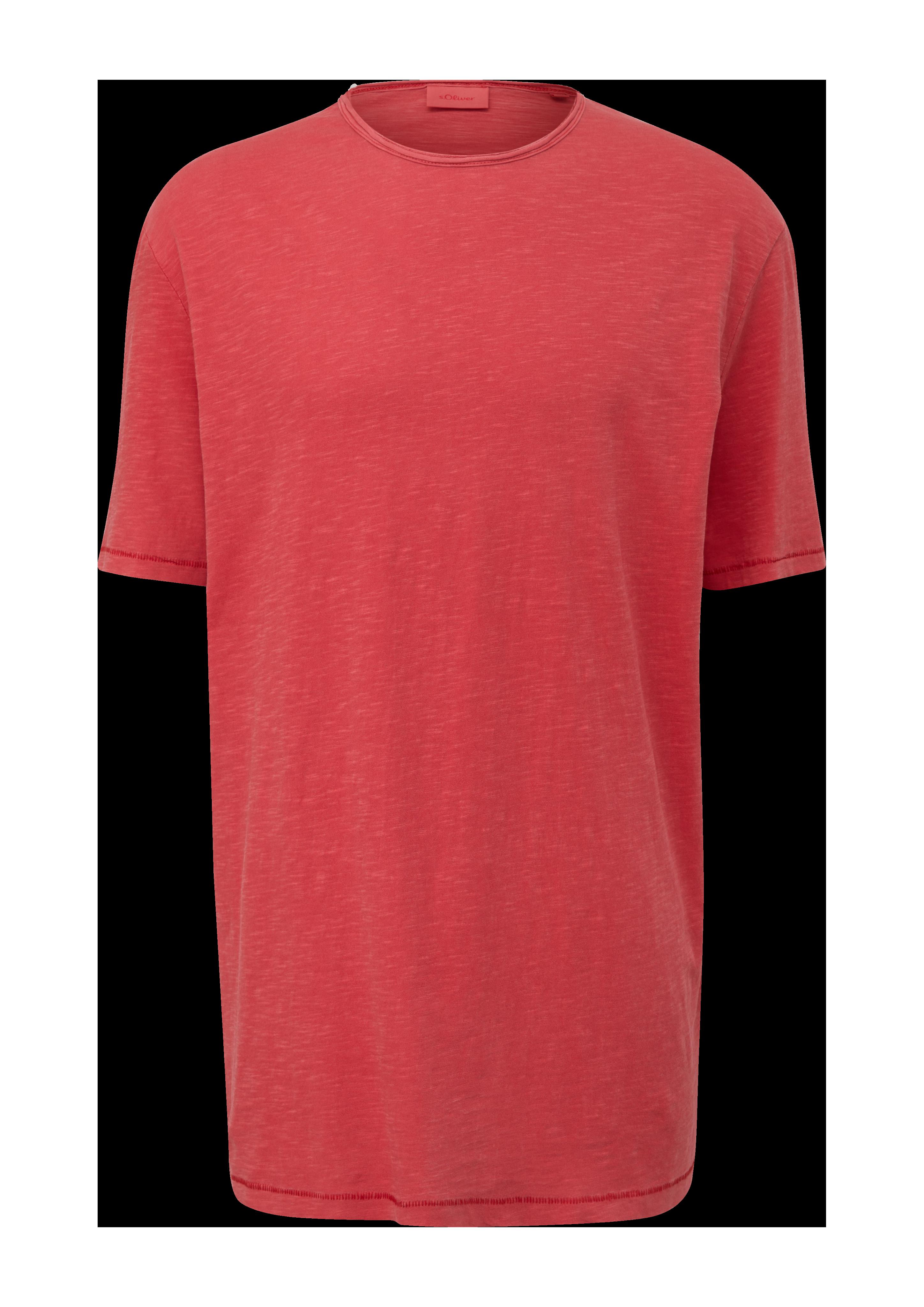 T-Shirt mit Flammgarnstruktur  2135666-3055