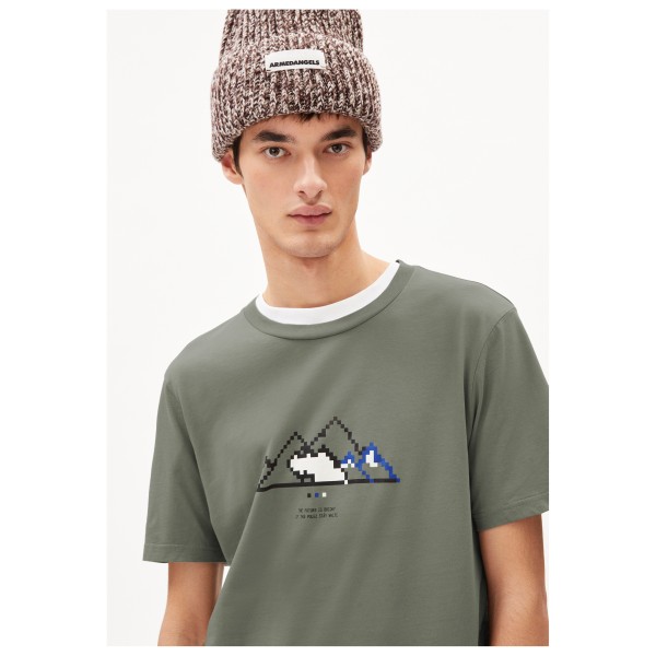 ARMEDANGELS - Jaames Pixxel Mountain - T-Shirt