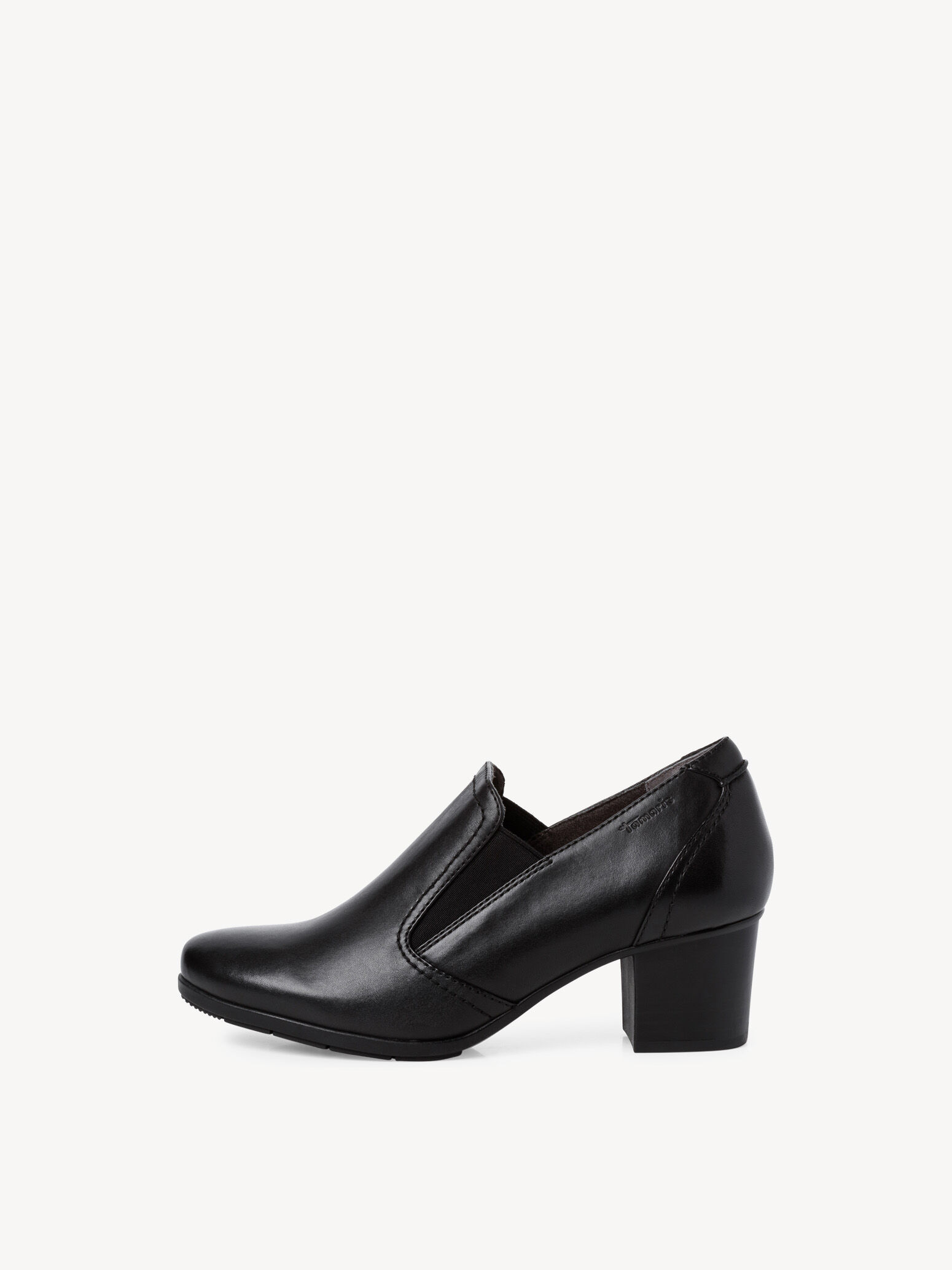 Trotteur en cuir - noir