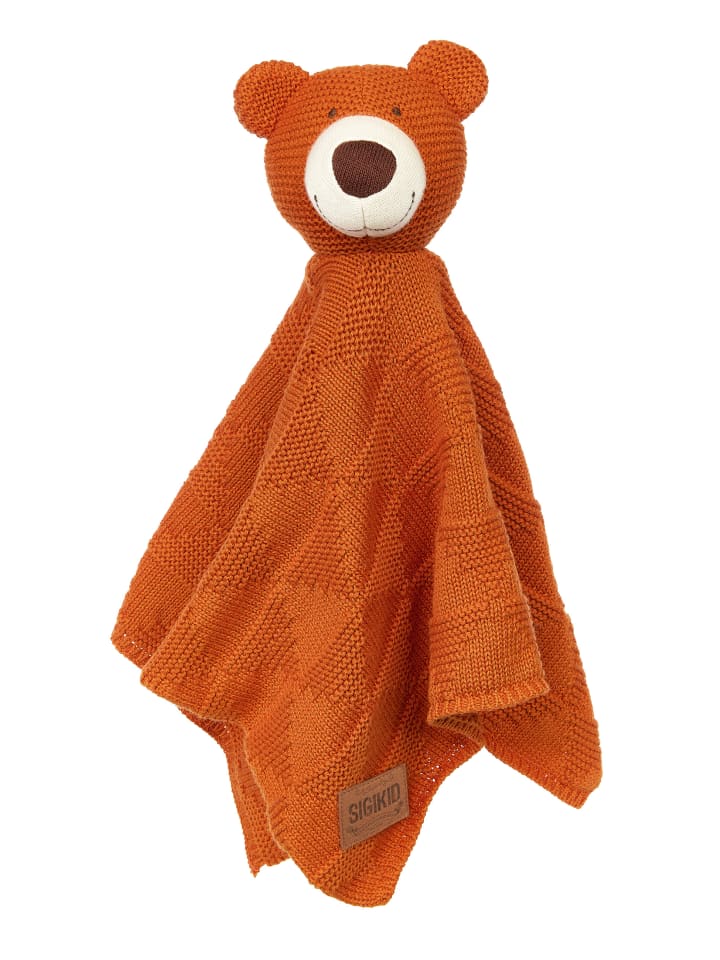 Sigikid Strick-Schnuffeltuch Knitted Love in orange günstig kaufen onesize