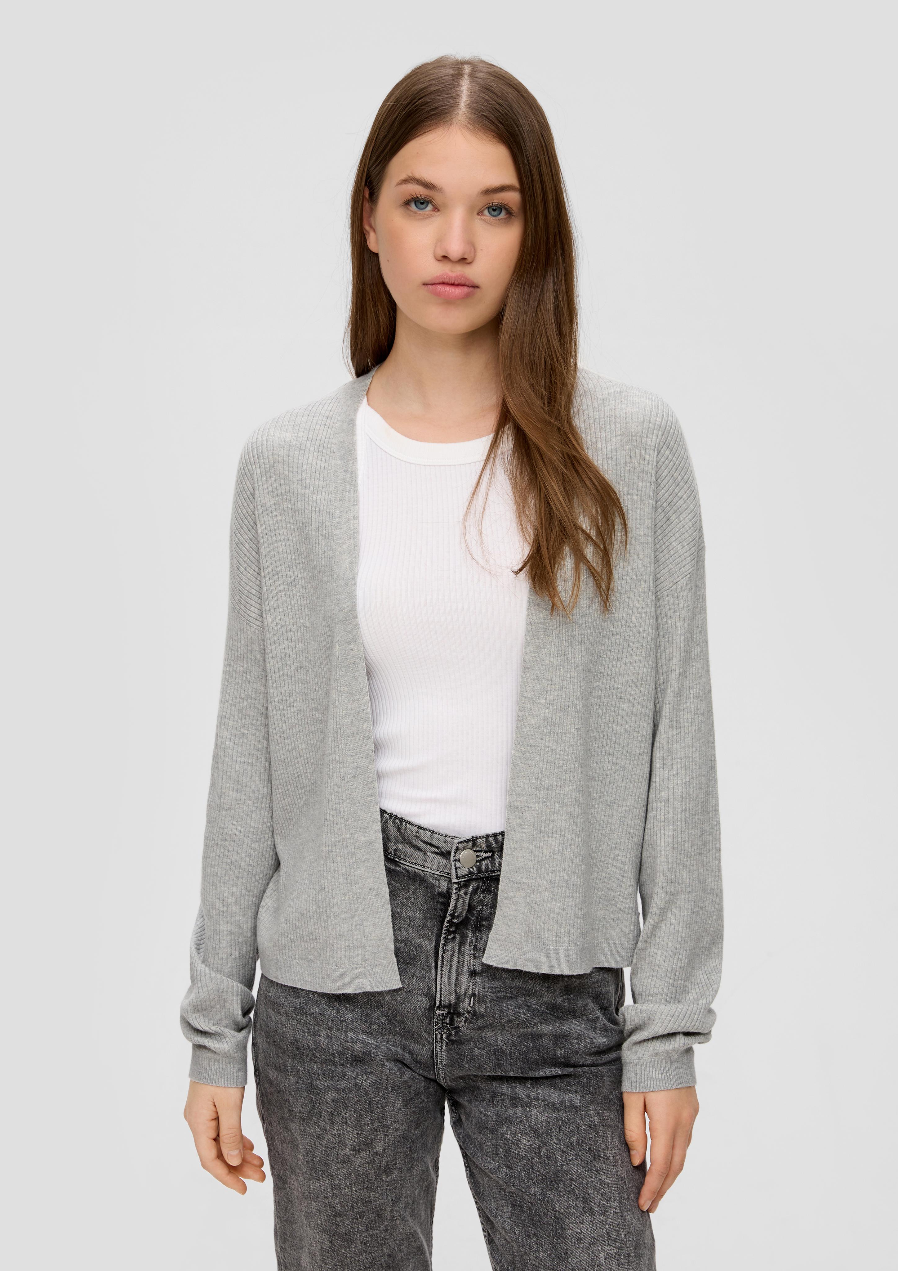 Rippstrick-Cardigan im Loose Fit  2144098-9400