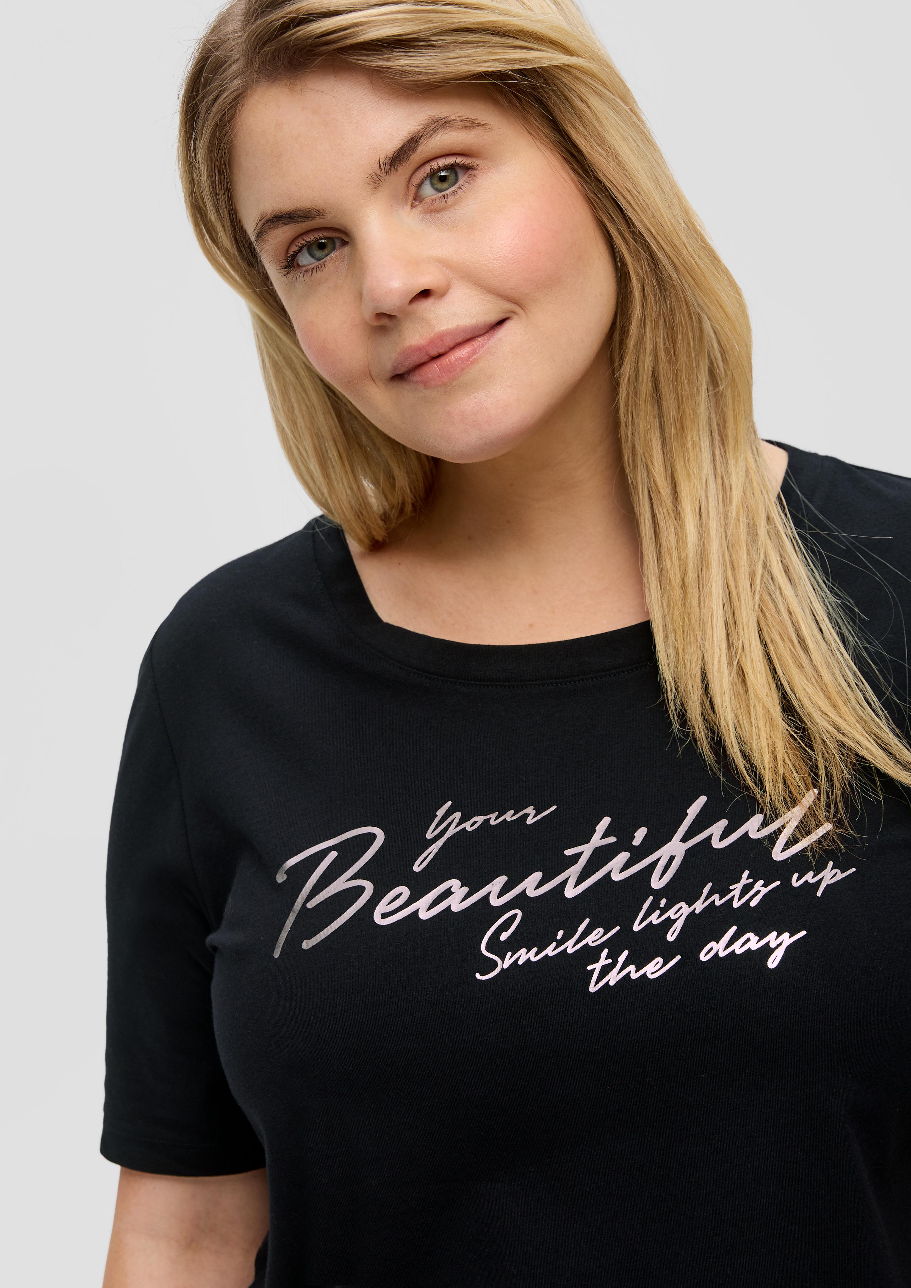 T-Shirt mit Frontprint  2149229-99D0