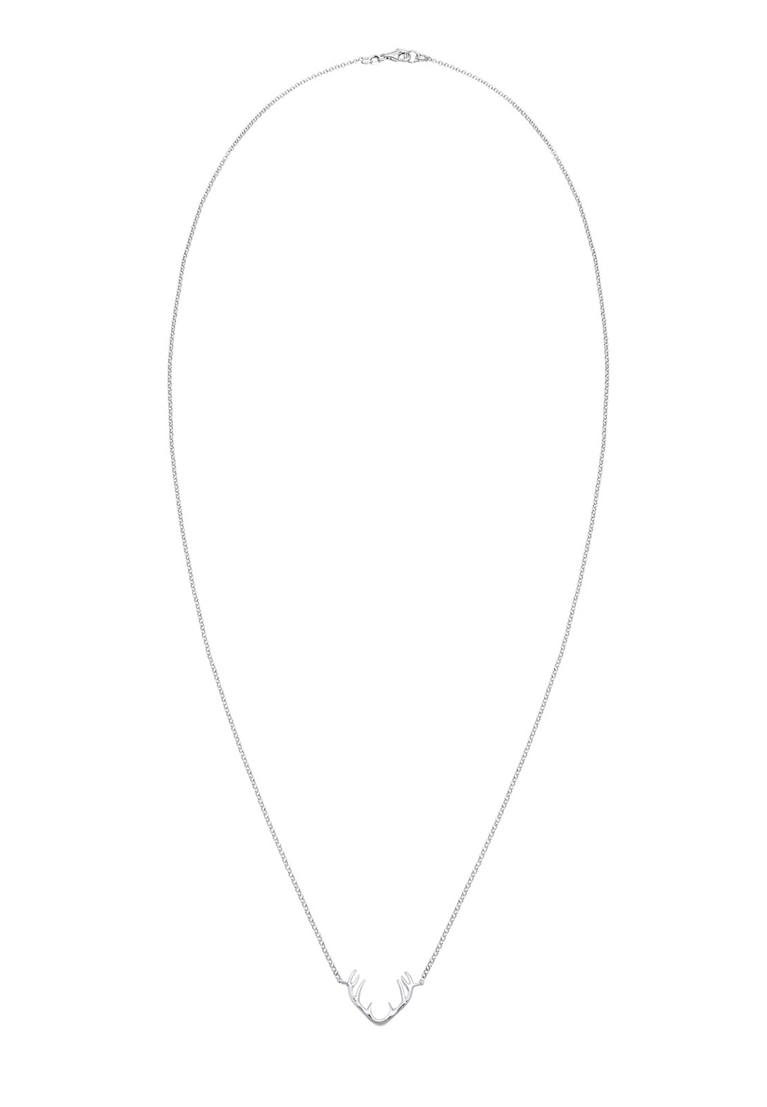 Ciondolo da donna Elli a forma di renna con corna di cervo in argento sterling 925