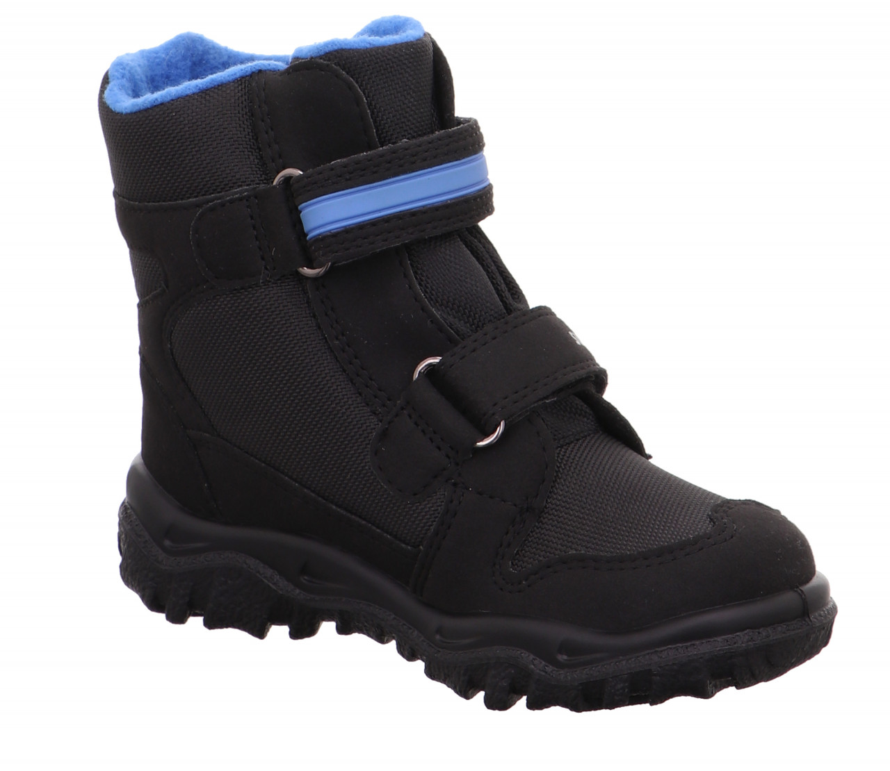 HUSKY - Schwarz/Blau Boots mit Klettverschluss