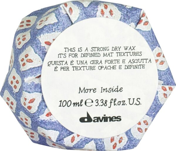 Davines More Inside Strong Dry Wax Haarwachs